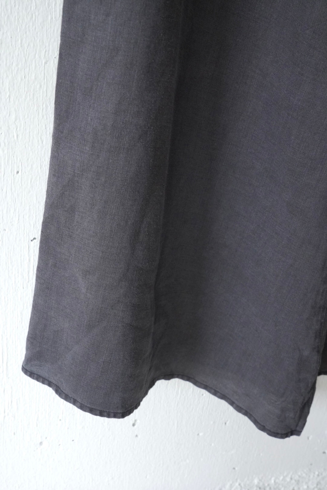 linen straight skirt