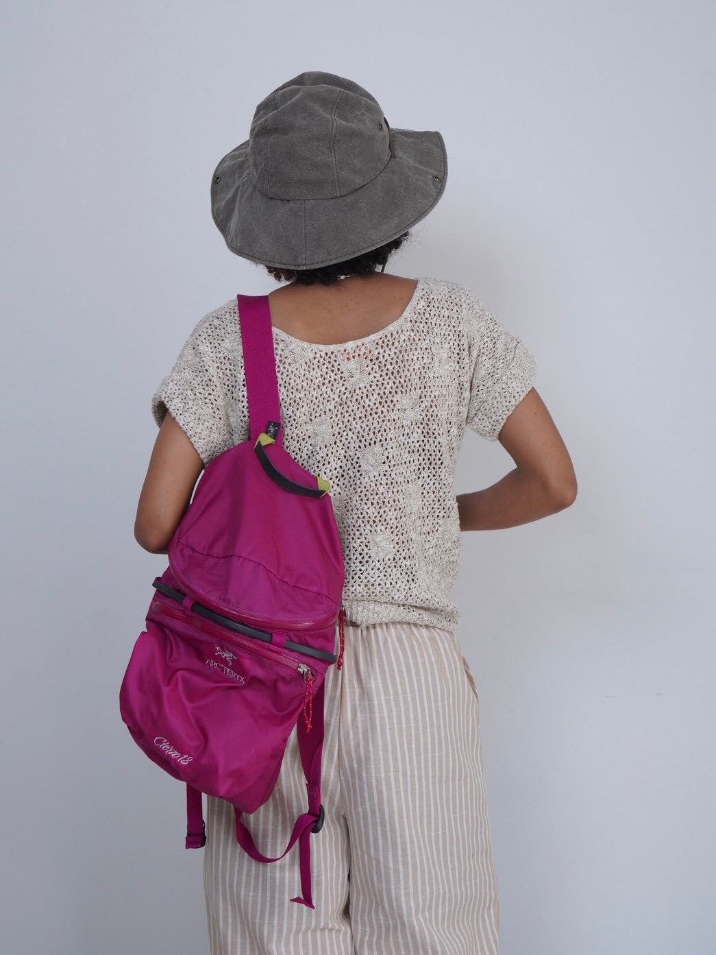 floral embroidery knit tops