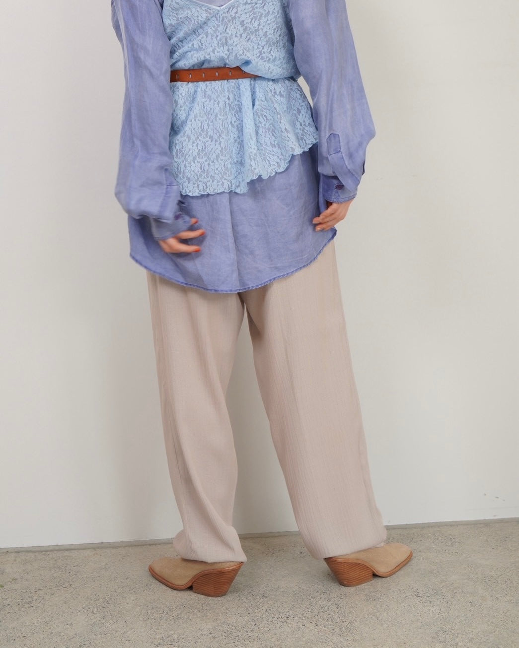 rayon light slacks