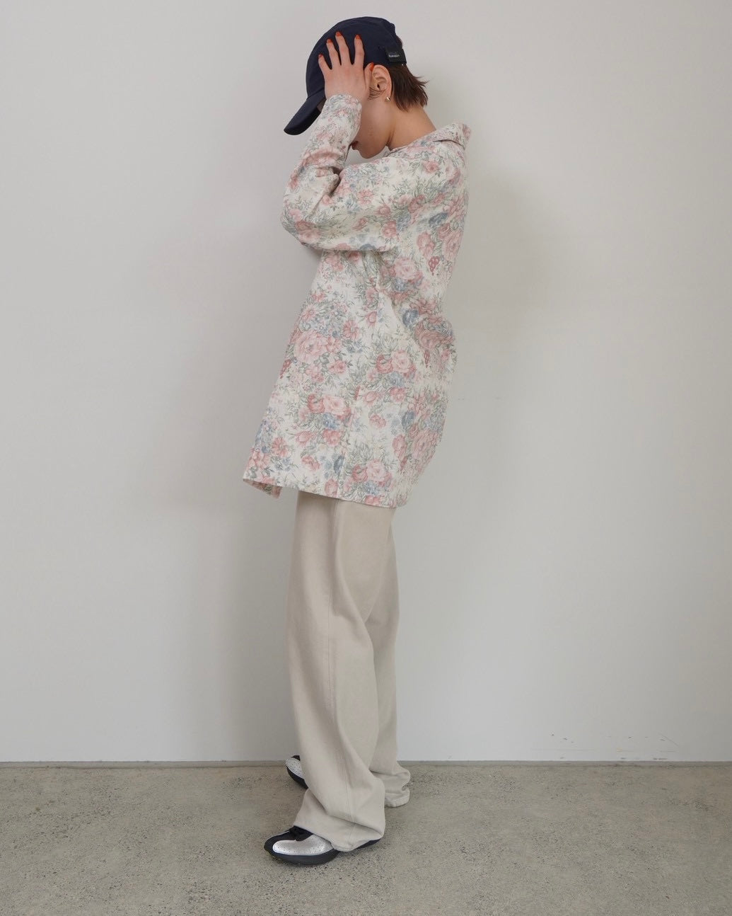 flower over jacket