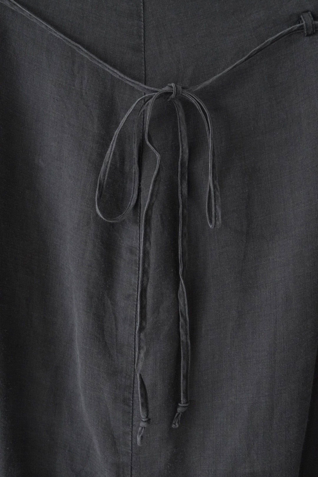 linen straight skirt