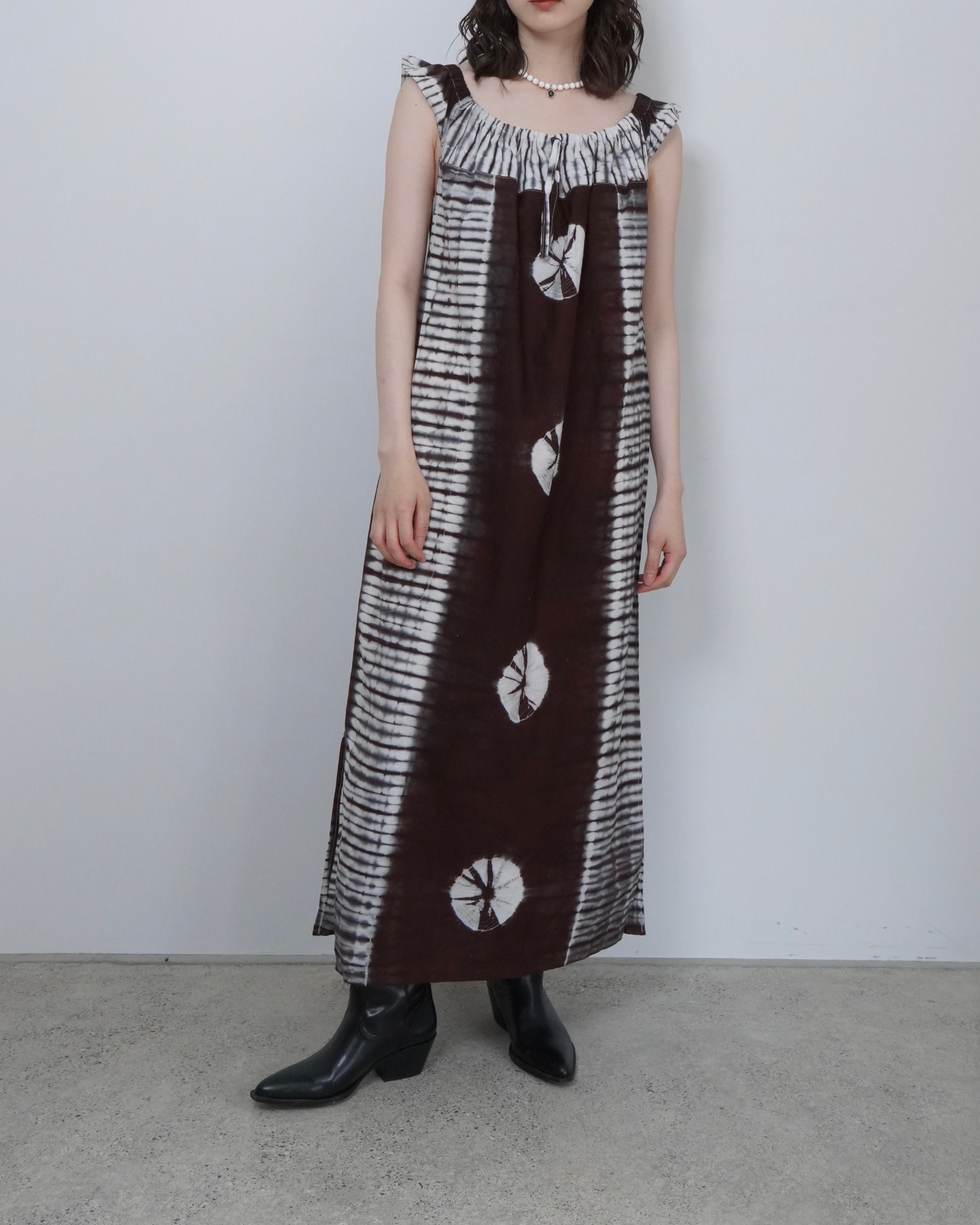 dyed design batik one piece