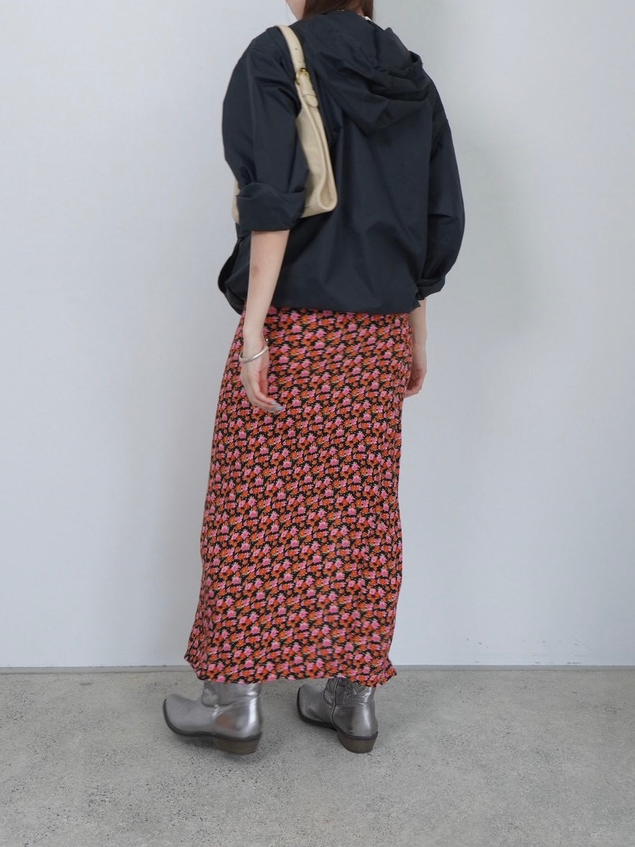 flower slit skirt