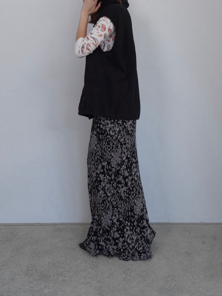 flower pattern skirt