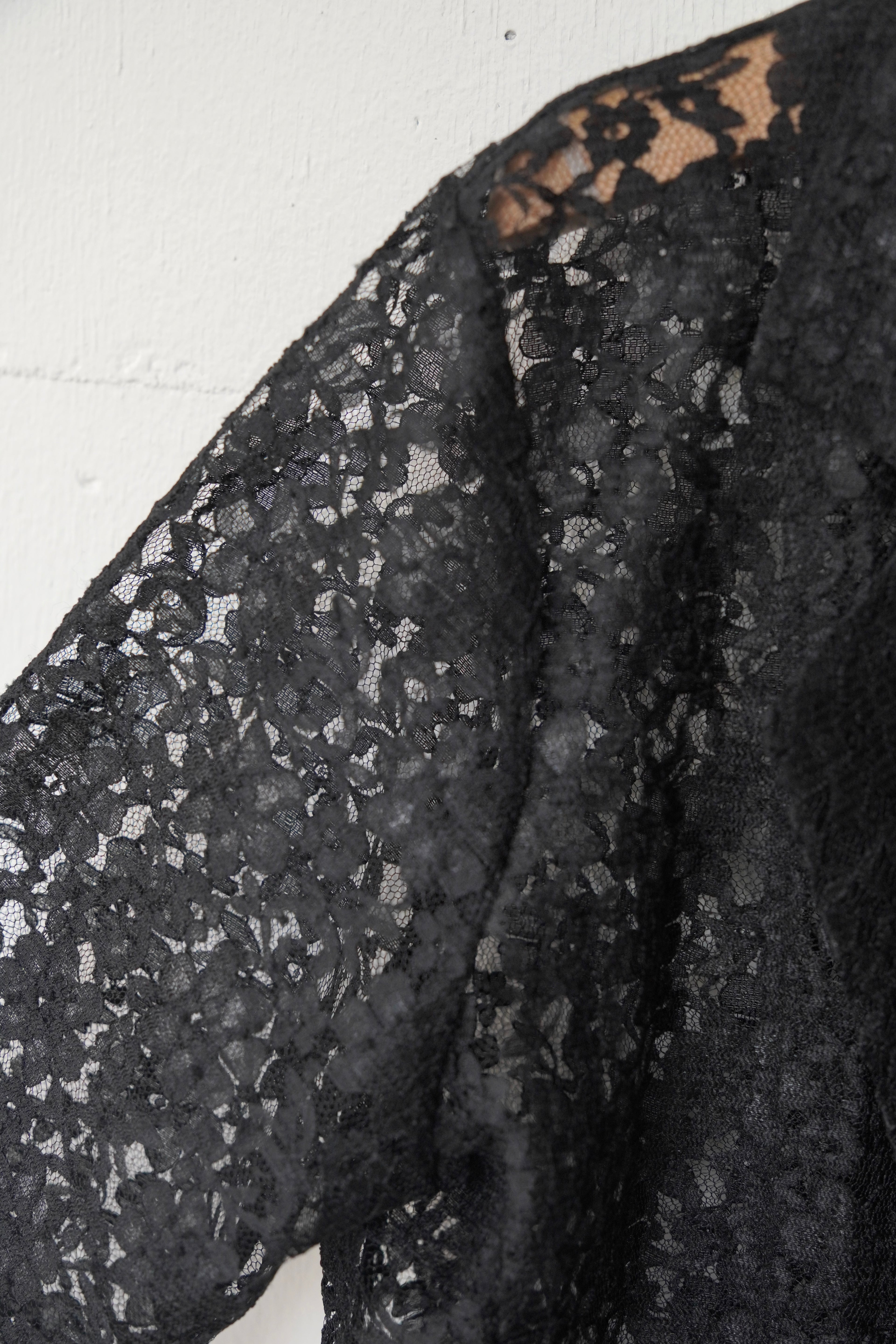black lace single jacket