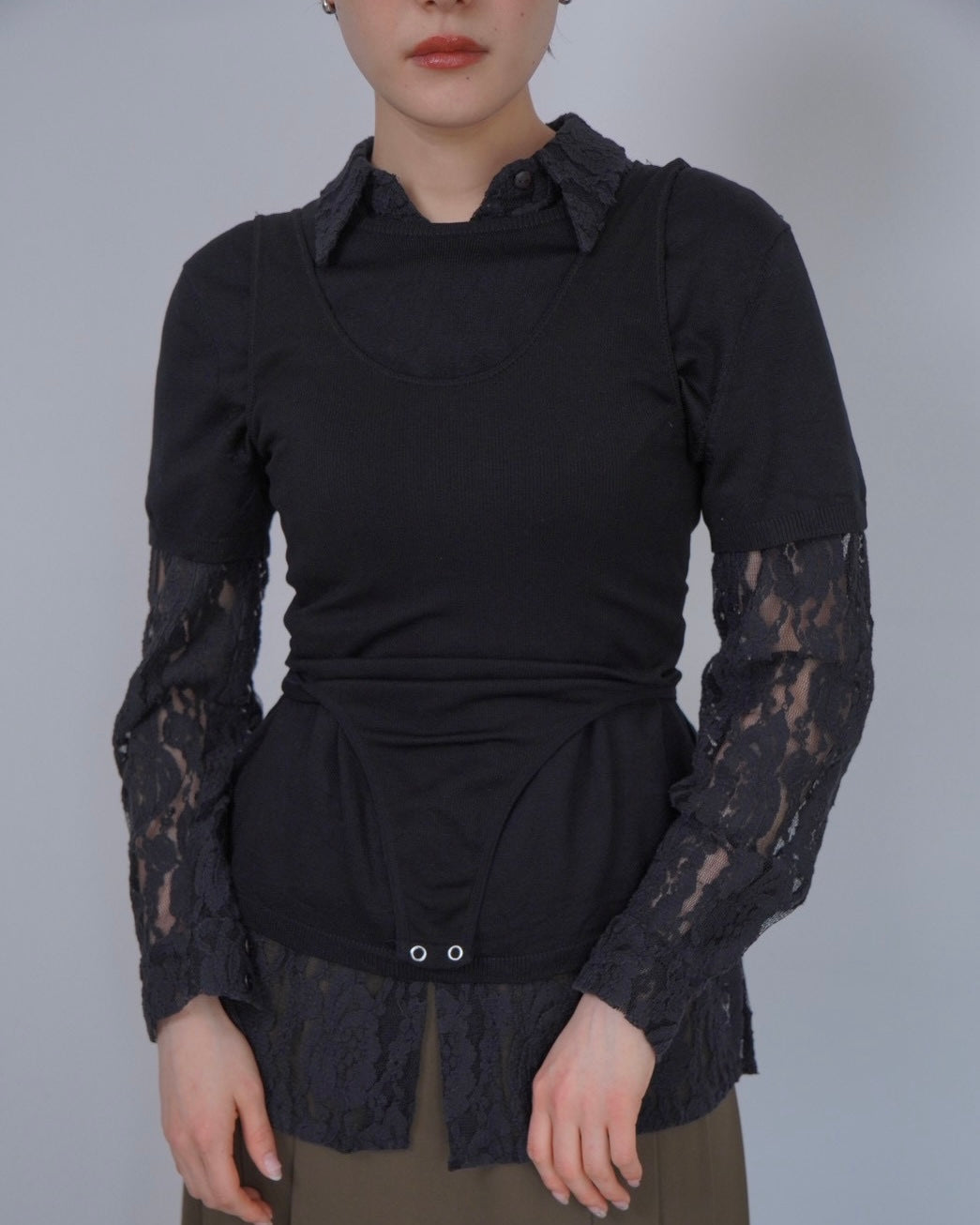 compact lace shirts