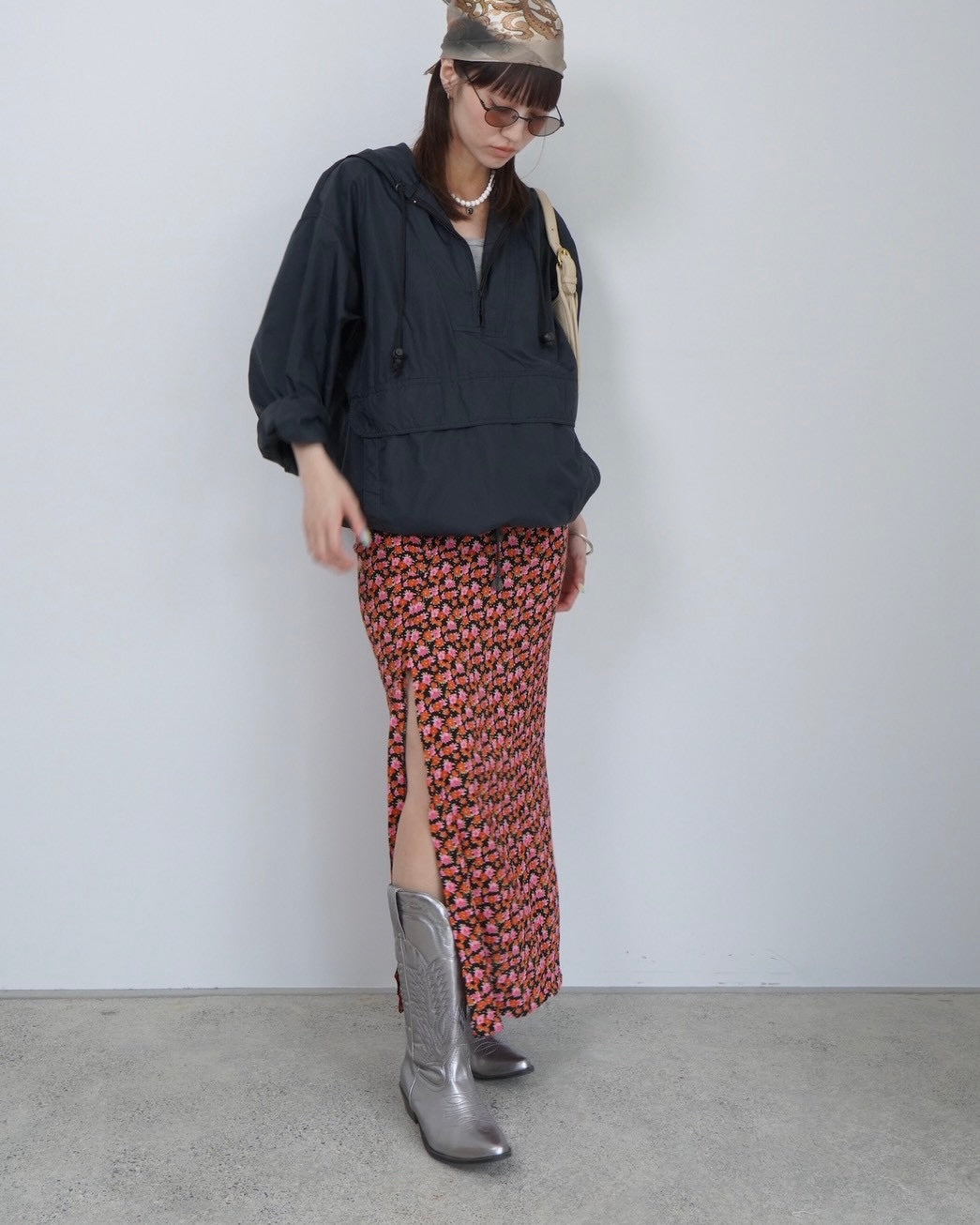 nylon over anorak parker