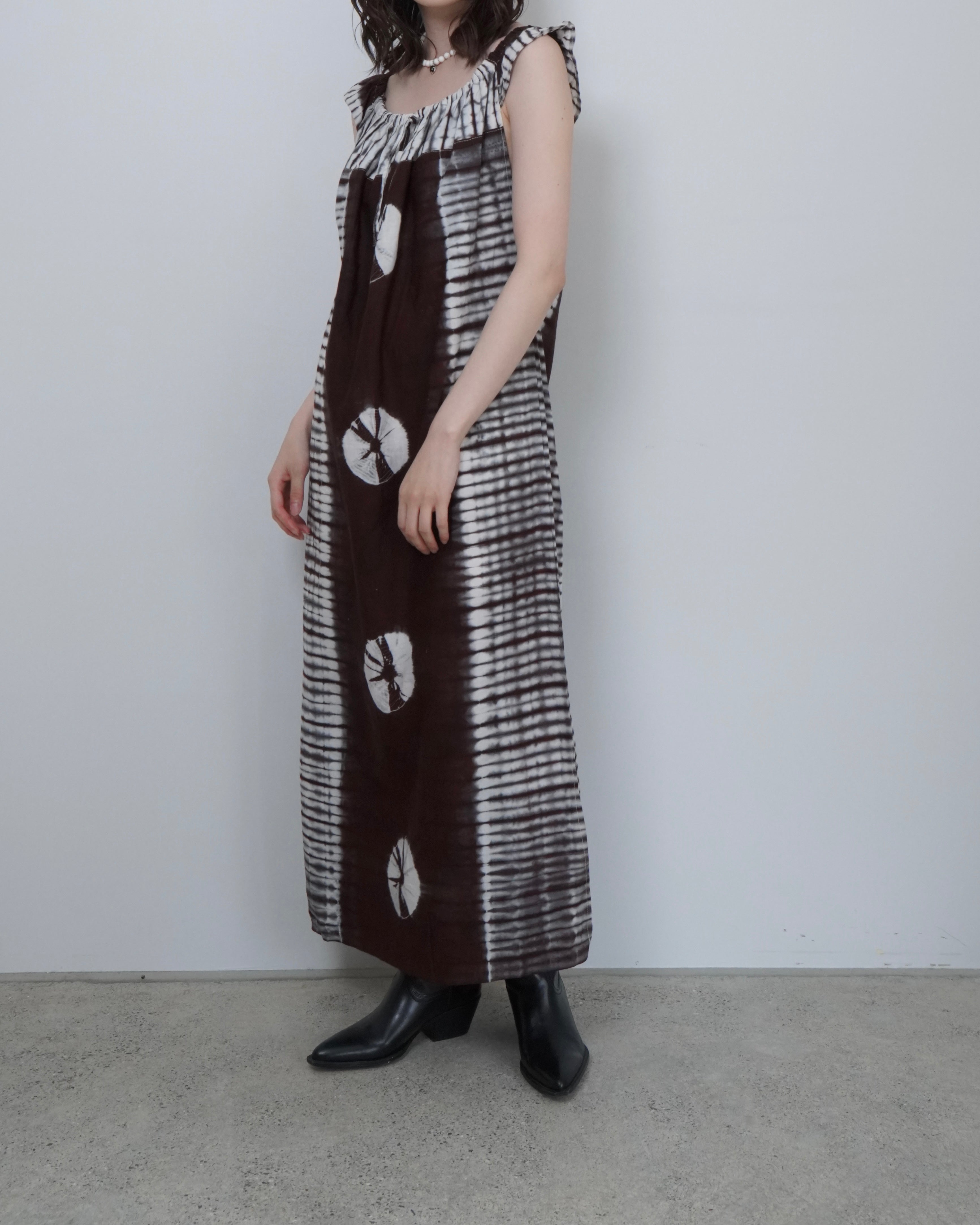 dyed design batik one piece