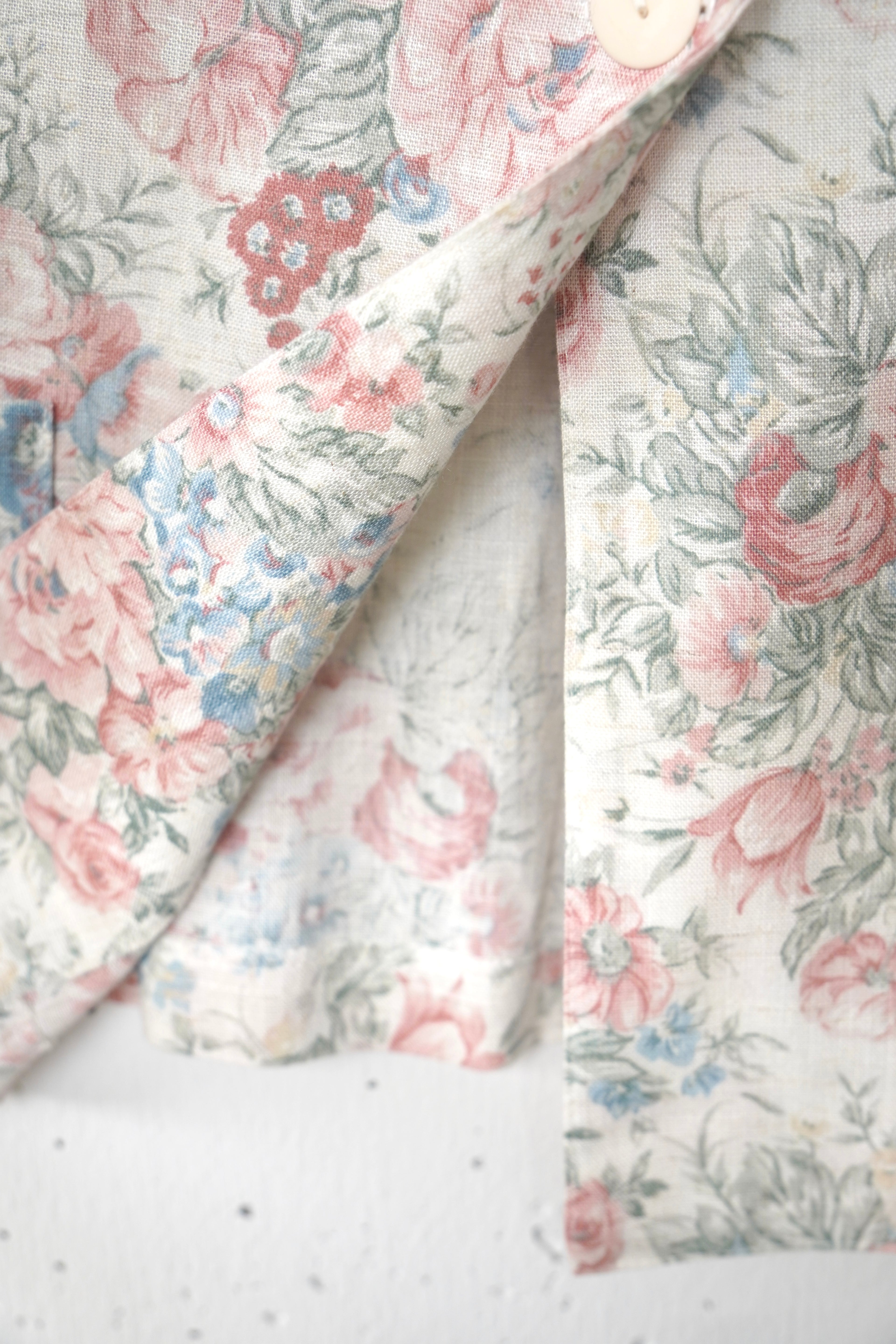 flower over jacket