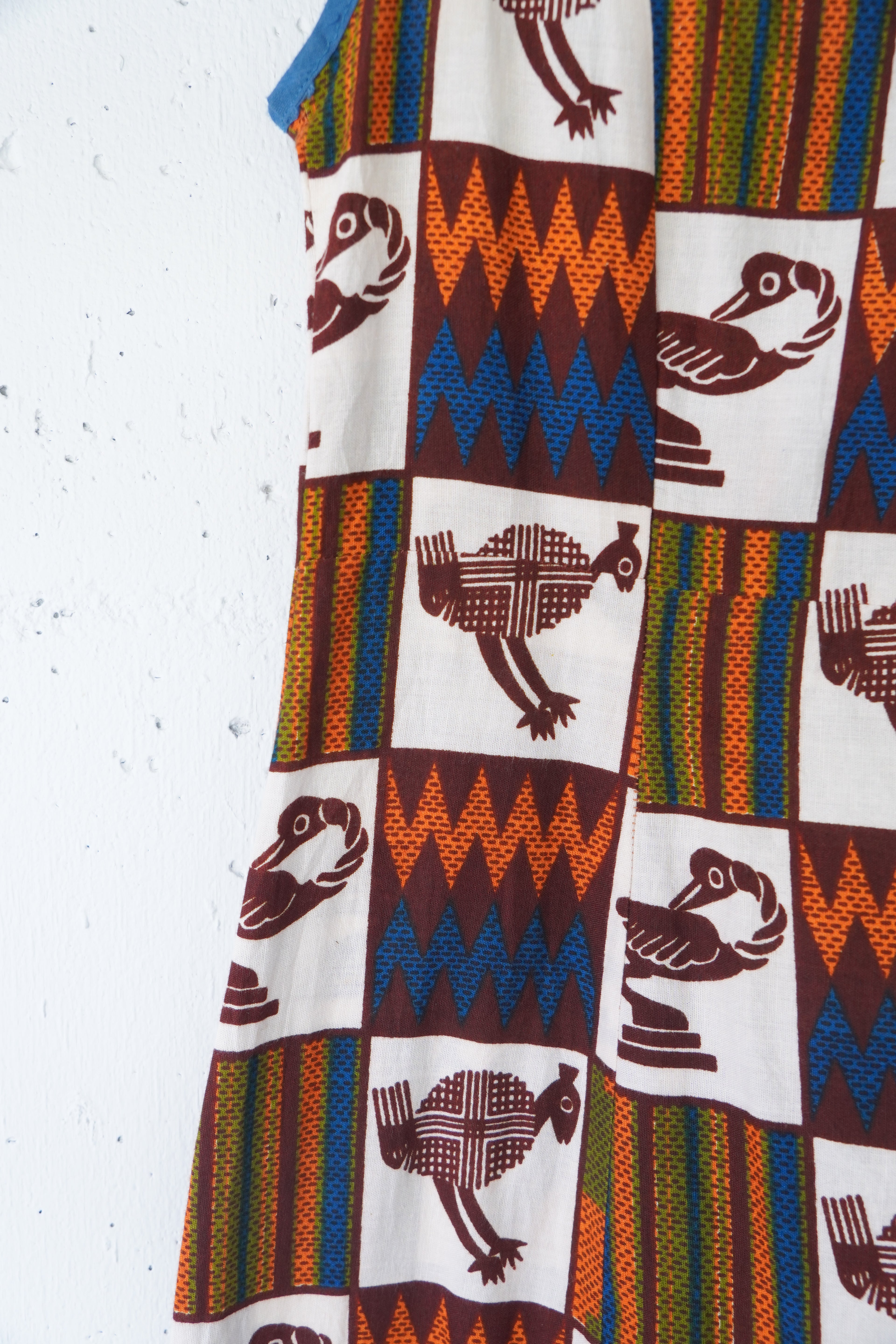 bird pattern batik one piece