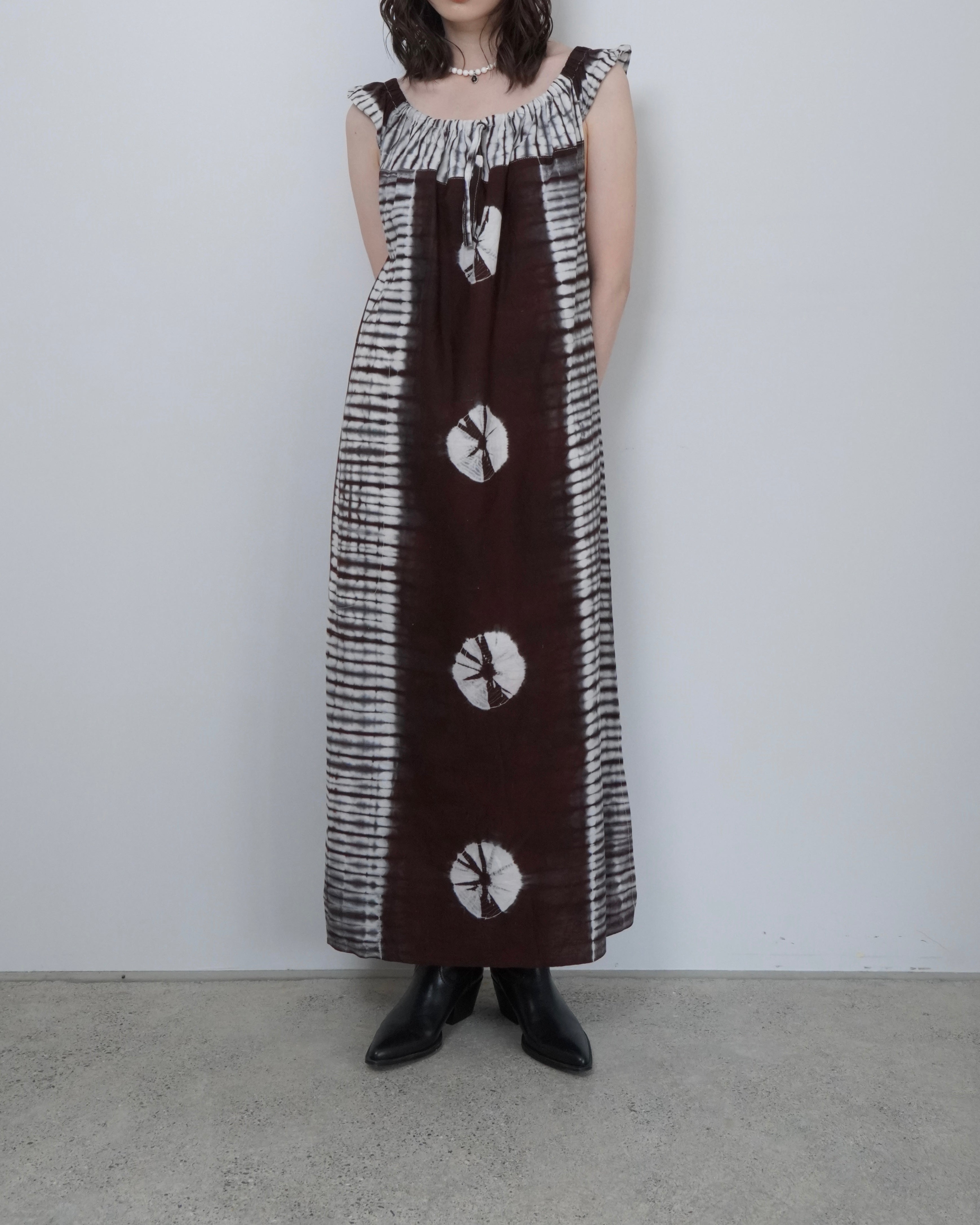 dyed design batik one piece