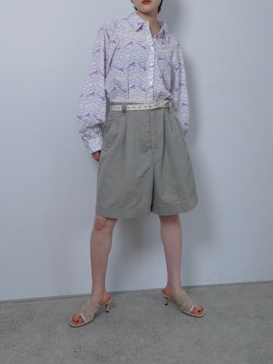 volume sleeve lace shirts