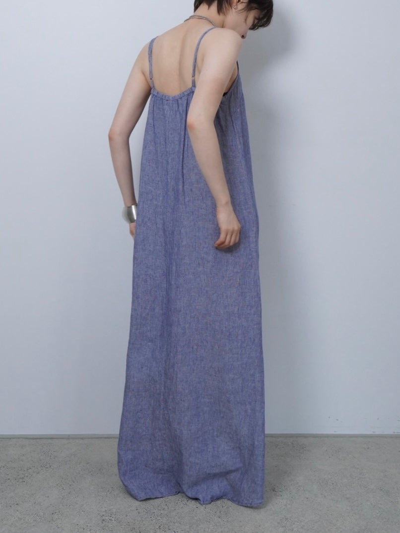 linen cami long one piece