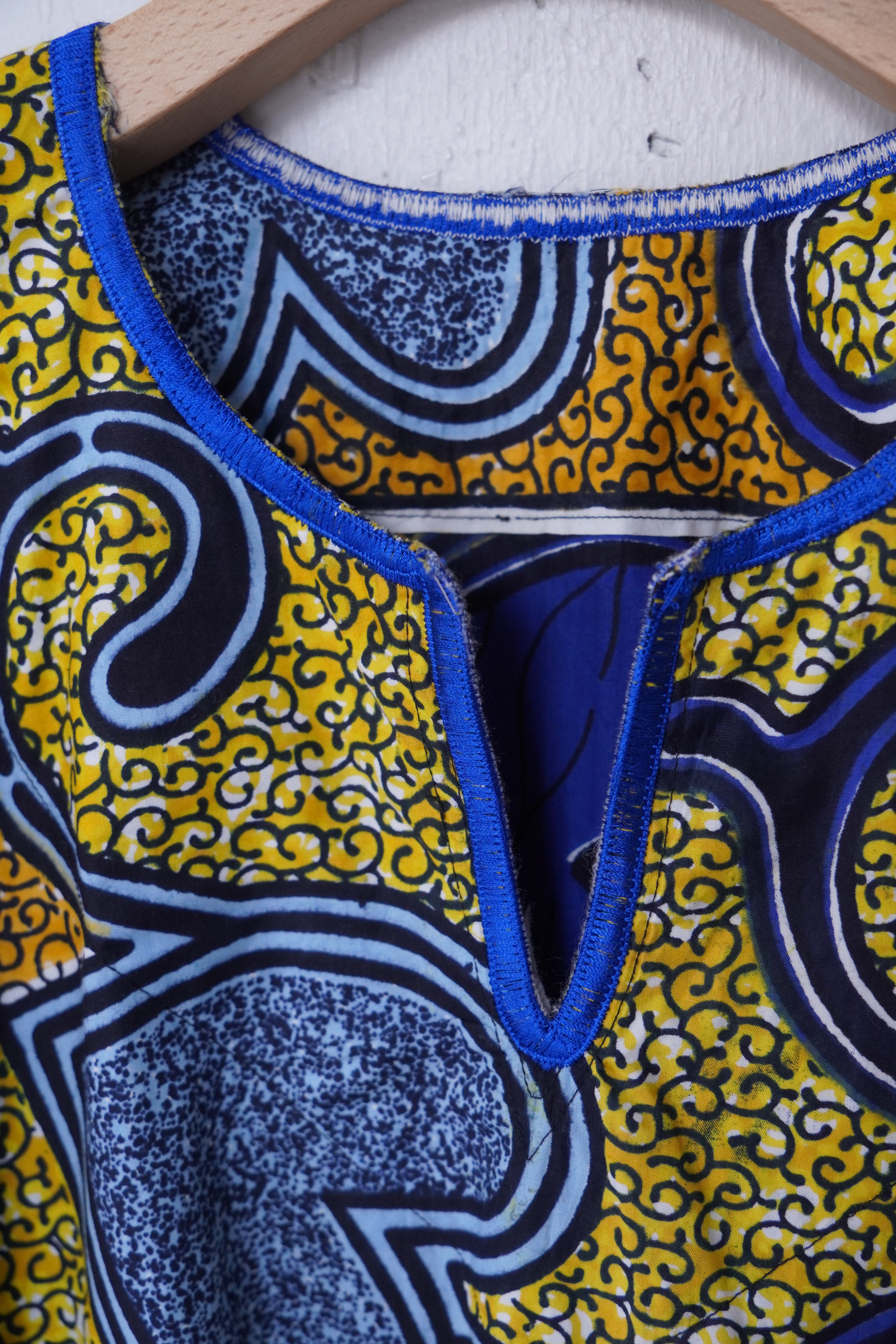 batik kaftan one piece