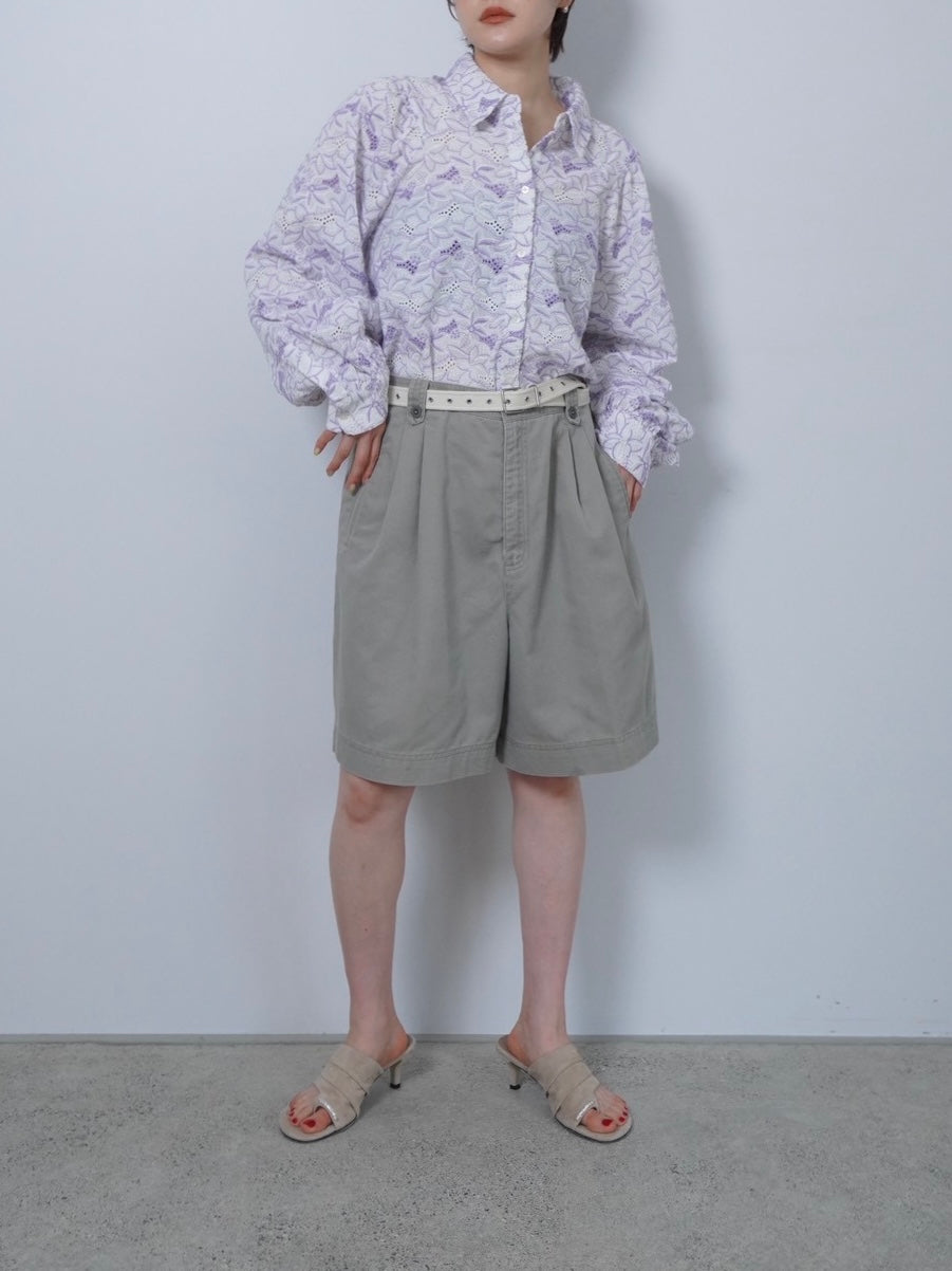 volume sleeve lace shirts
