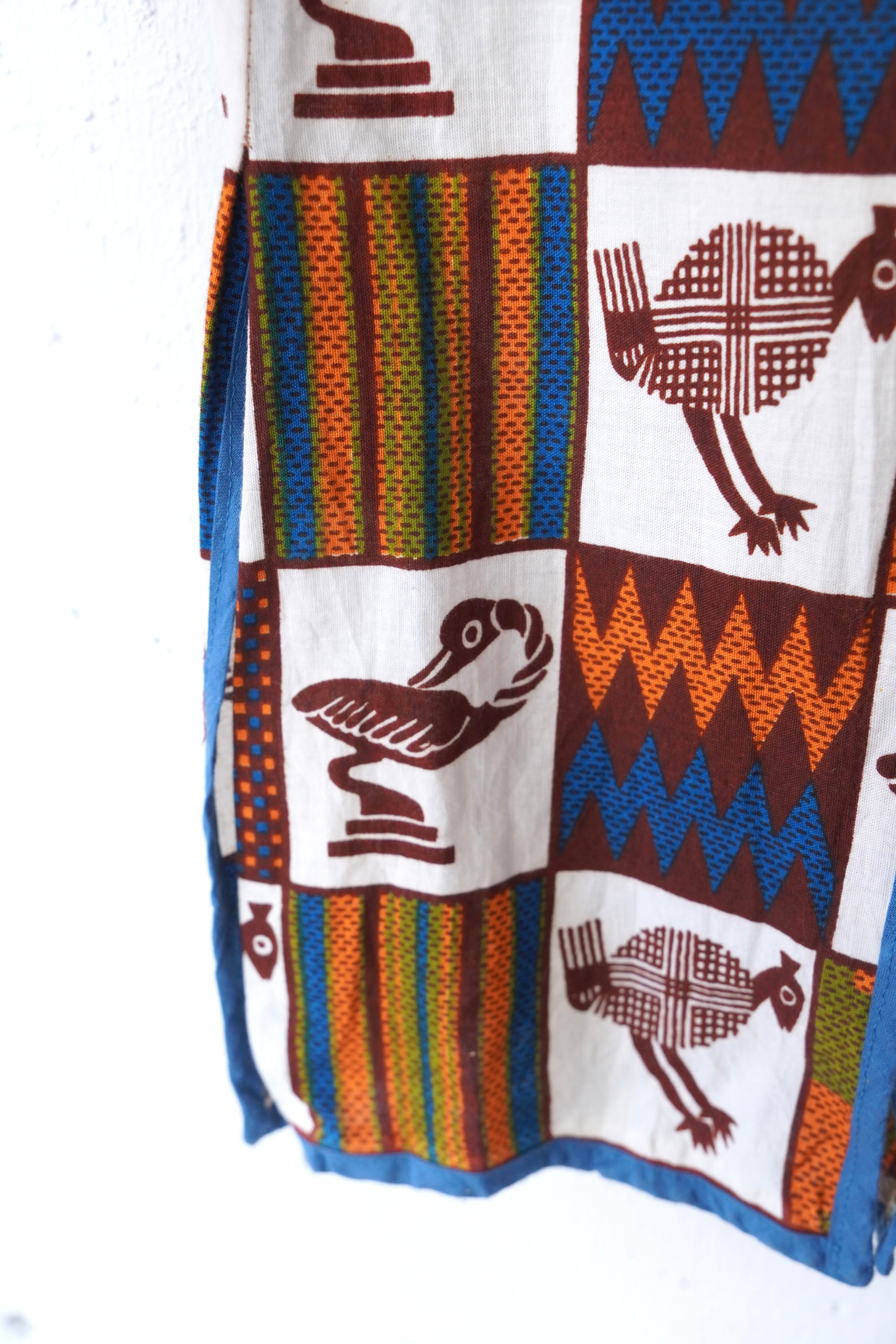 bird pattern batik one piece