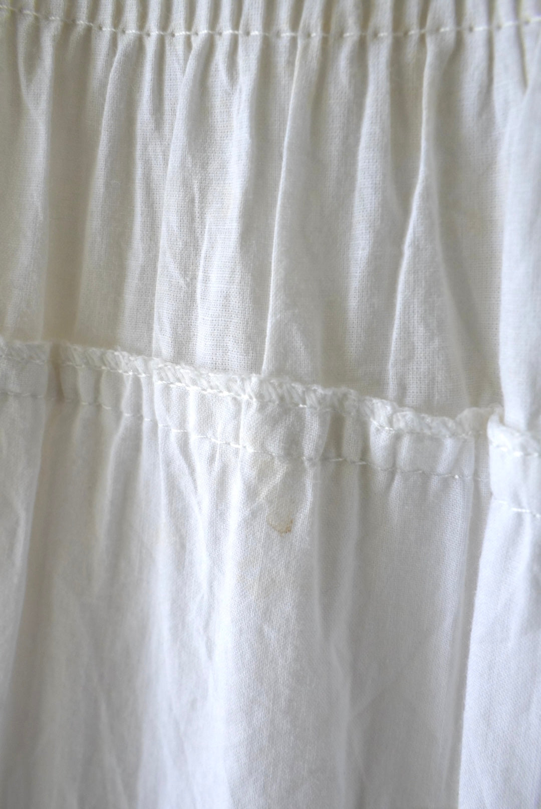 cotton tired skirt