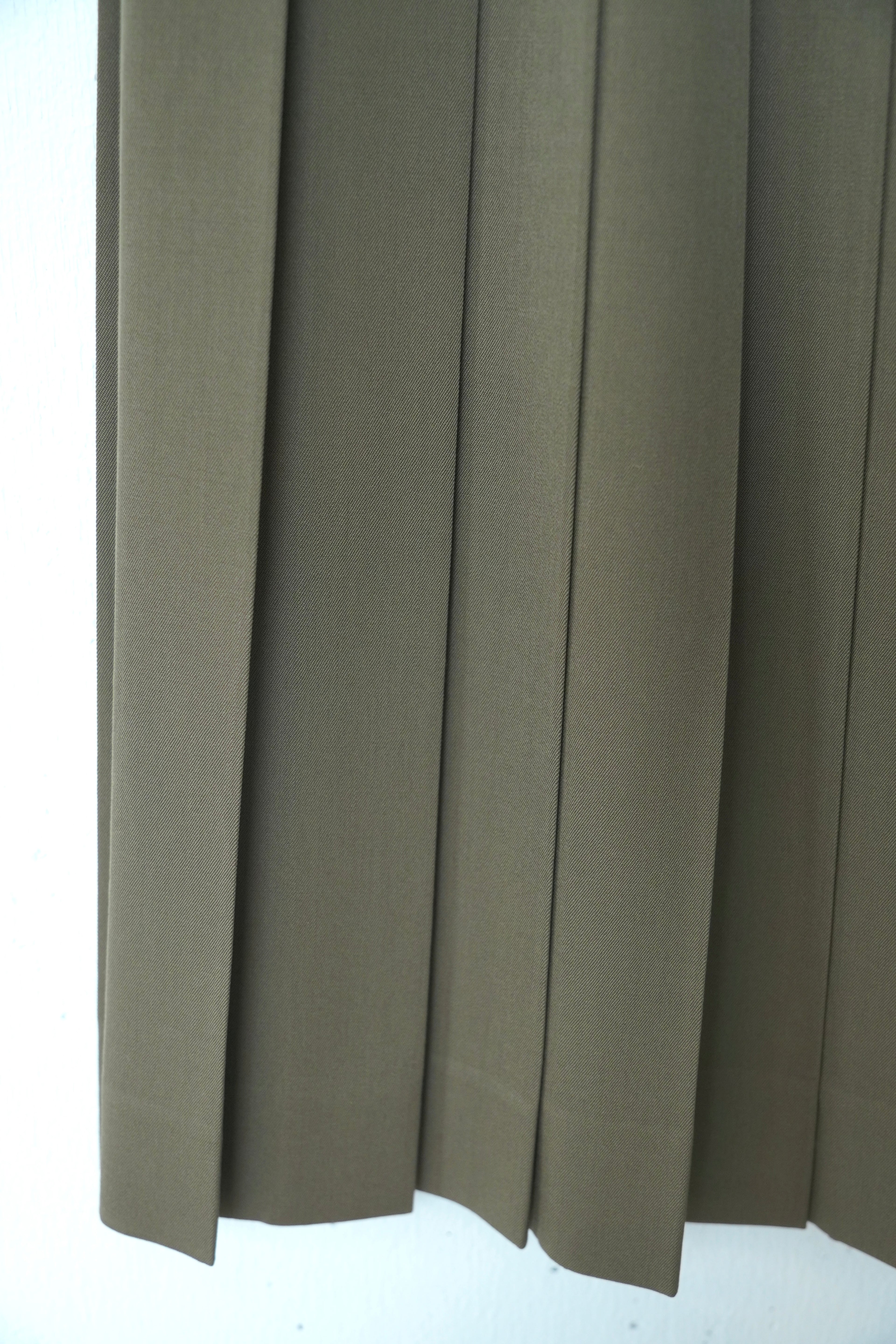 "NINA RICCI" pleated middle skirt