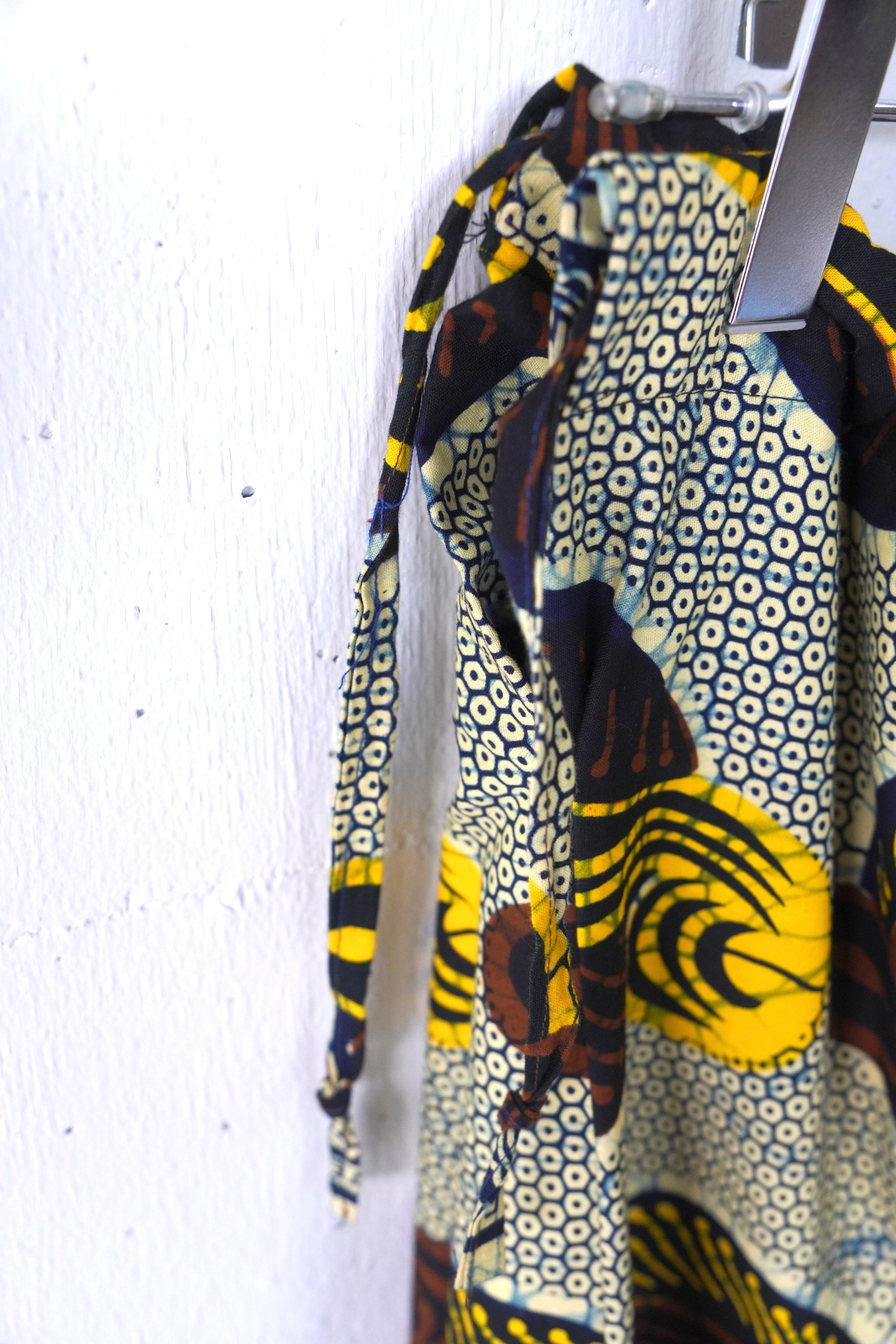 straight batik skirt