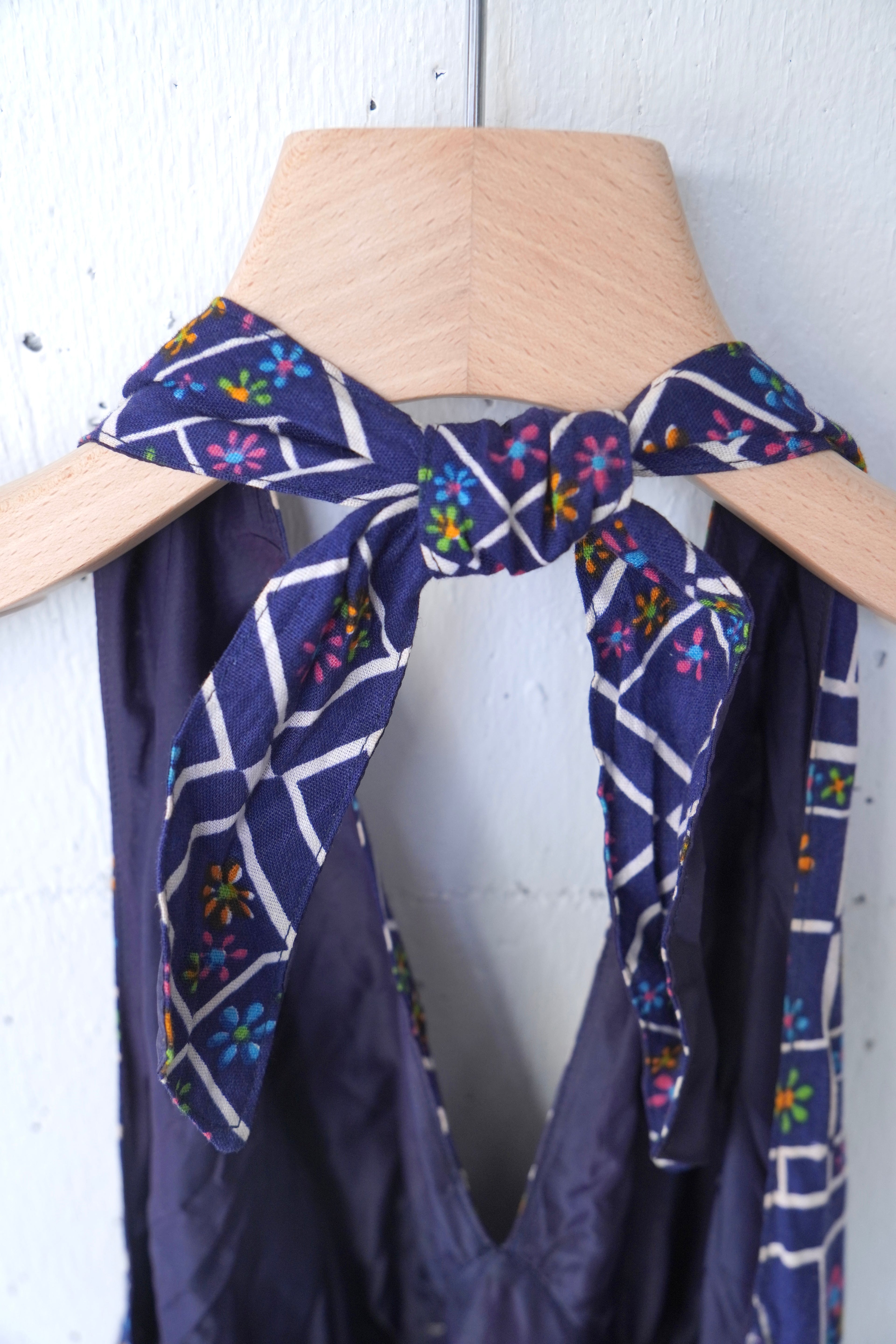 holder neck batik one piece