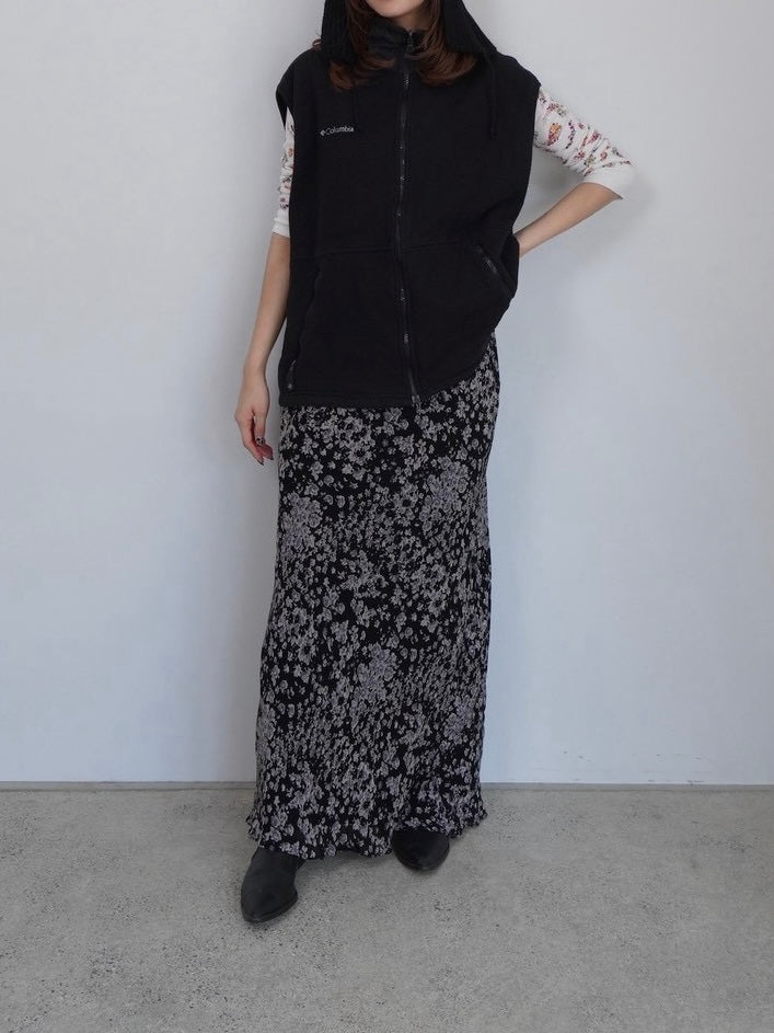 flower pattern skirt
