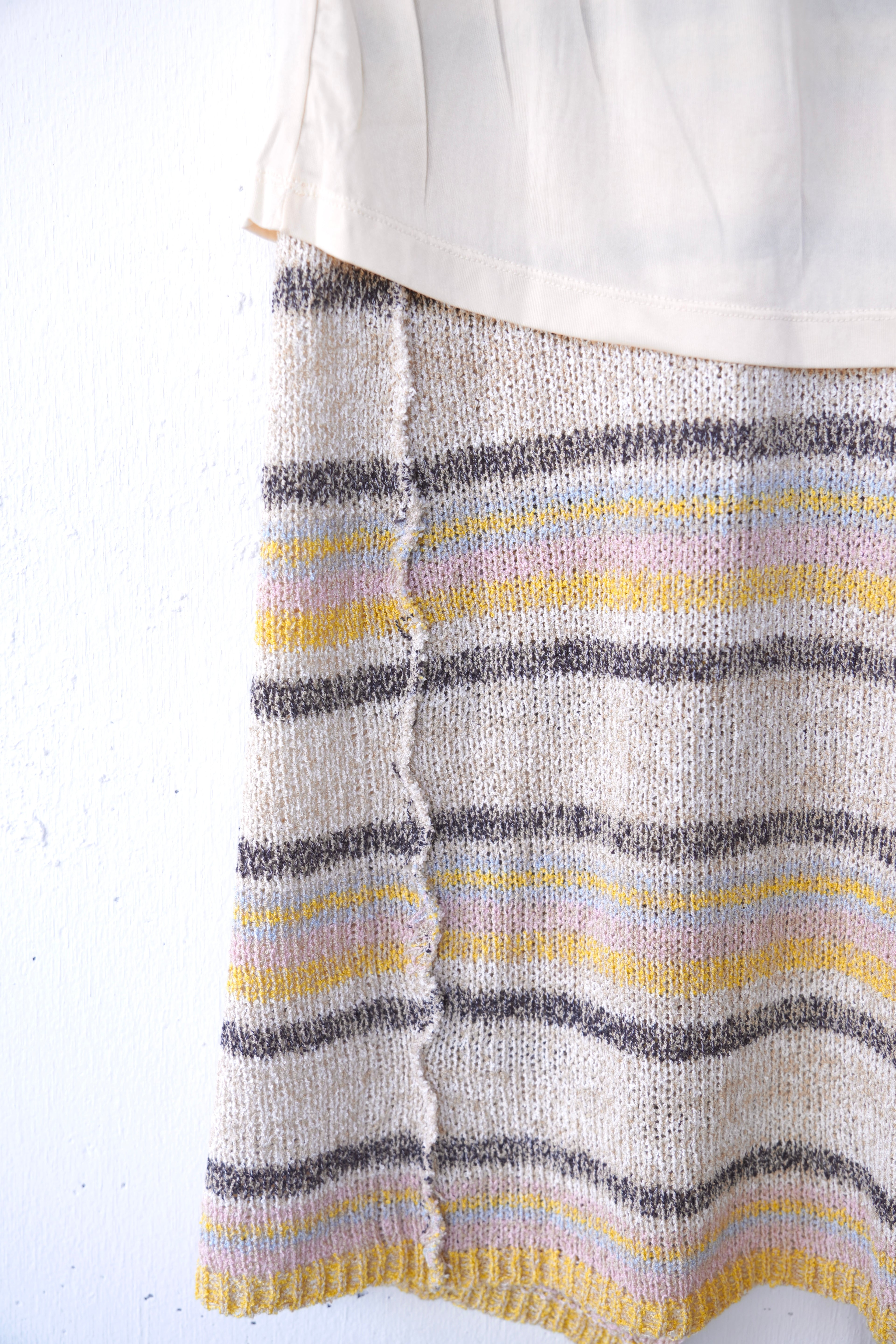 crochet border skirt