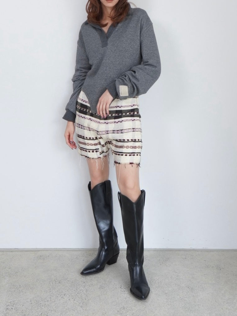 MARNI tweed shorts