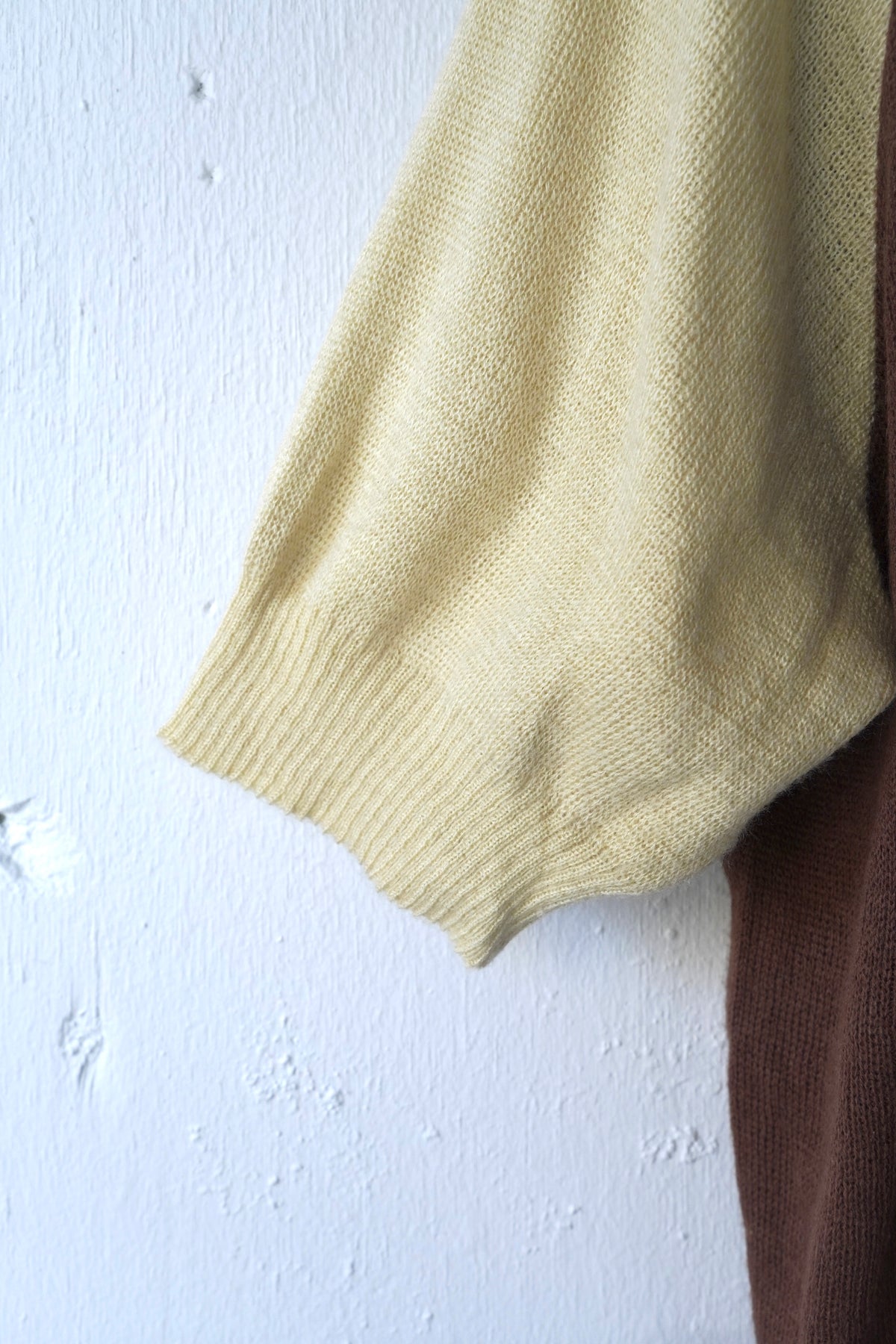 raglan design knit tops