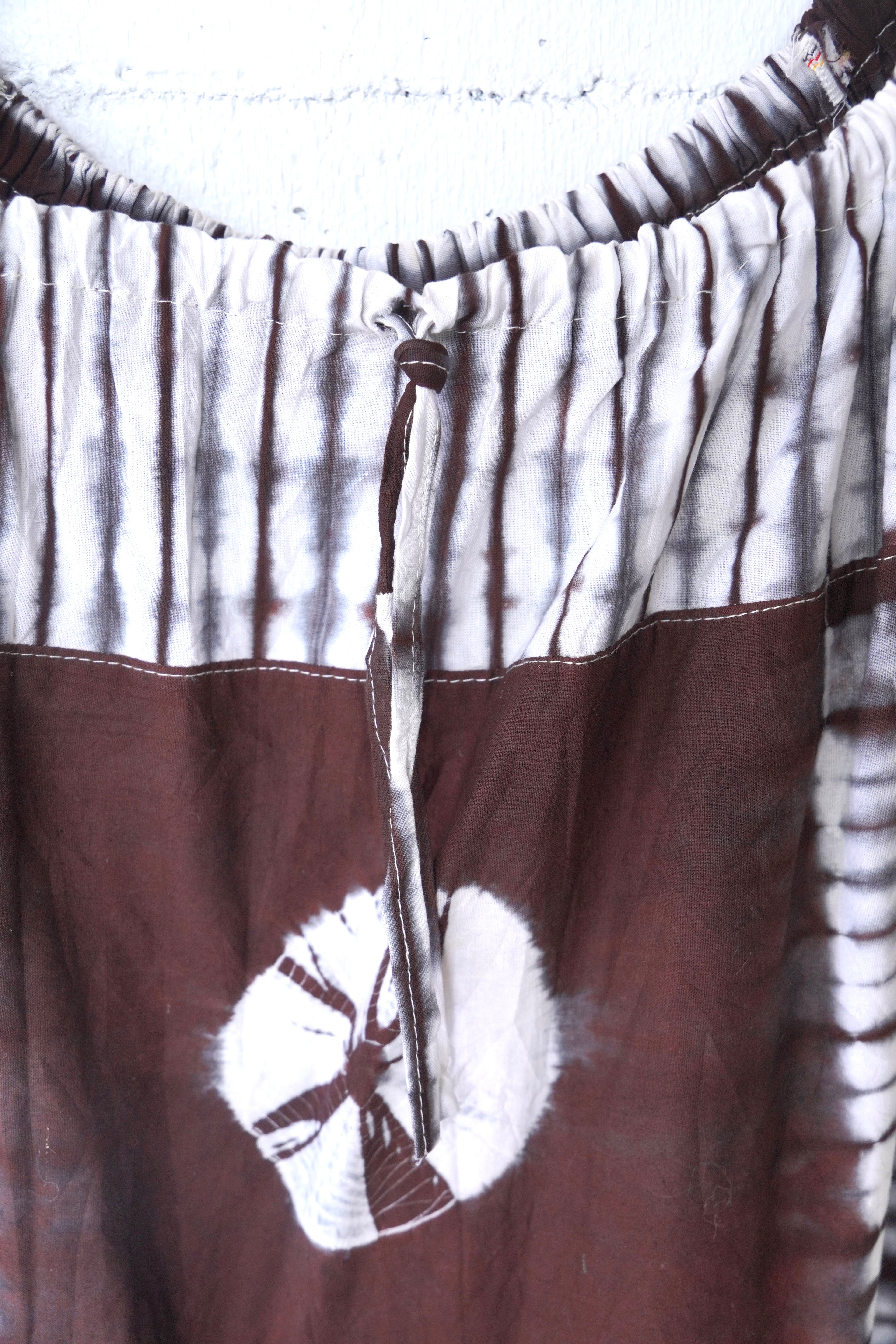dyed design batik one piece