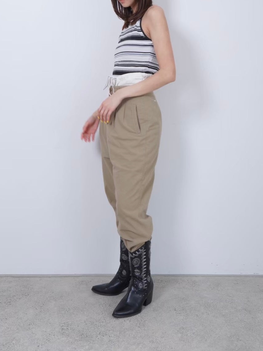 high weight cotton pants