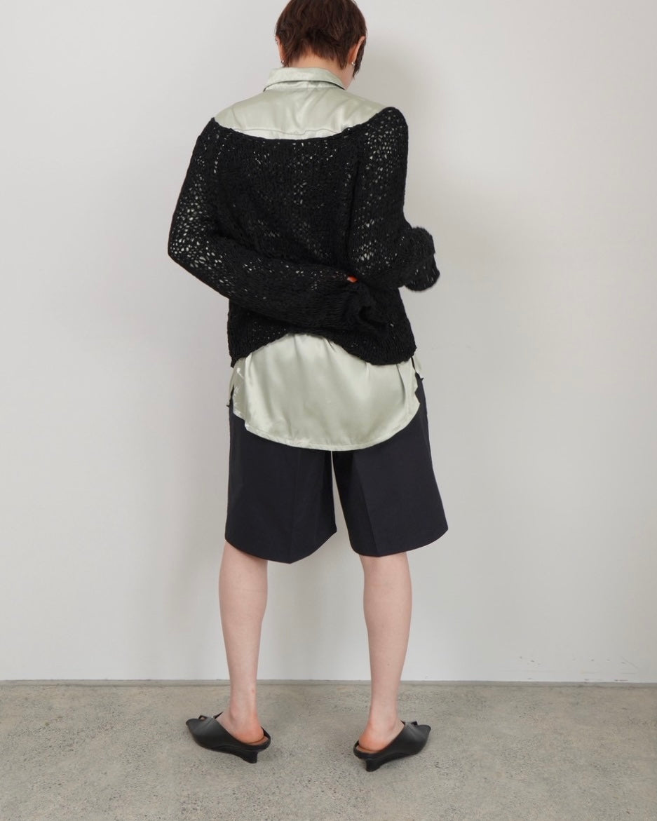 satin shirt blouse