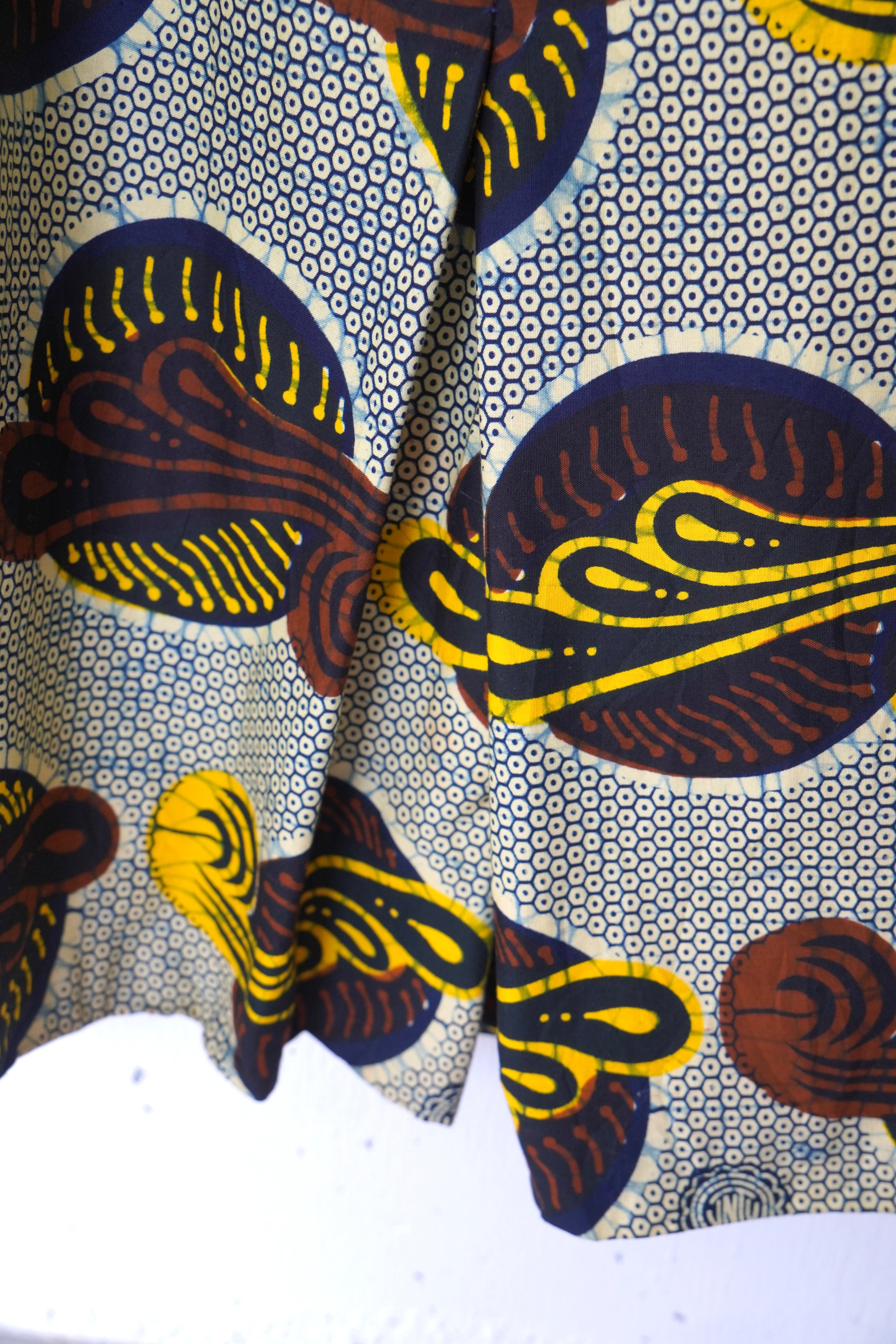 straight batik skirt
