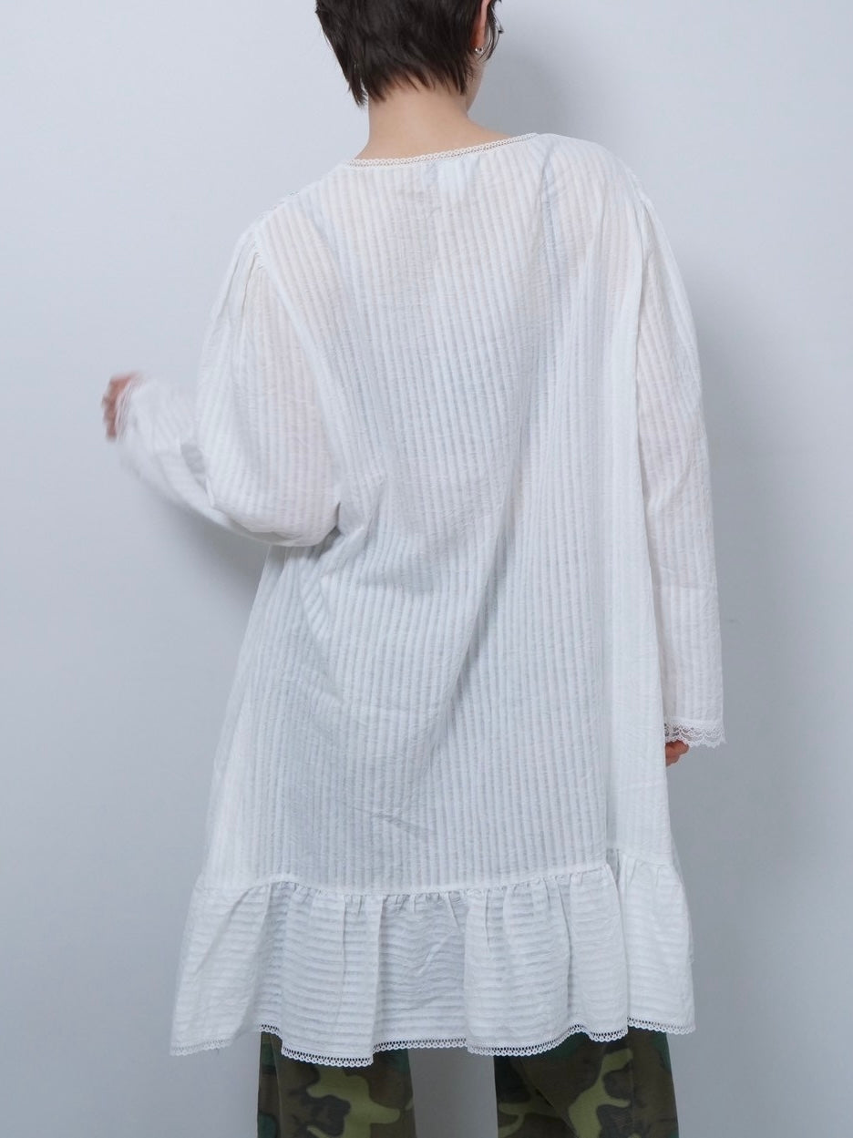 square neck sheer one piece