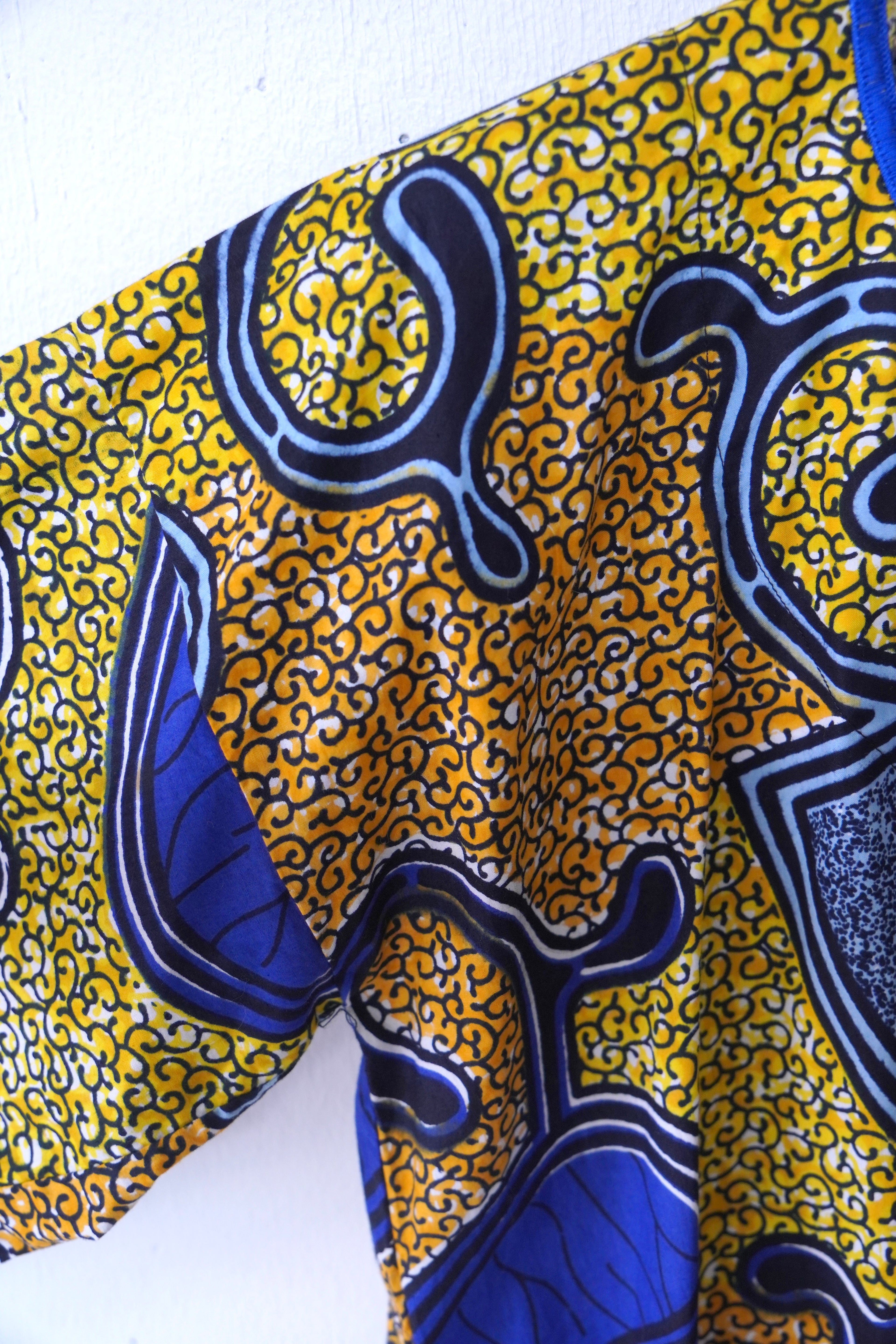 batik kaftan one piece