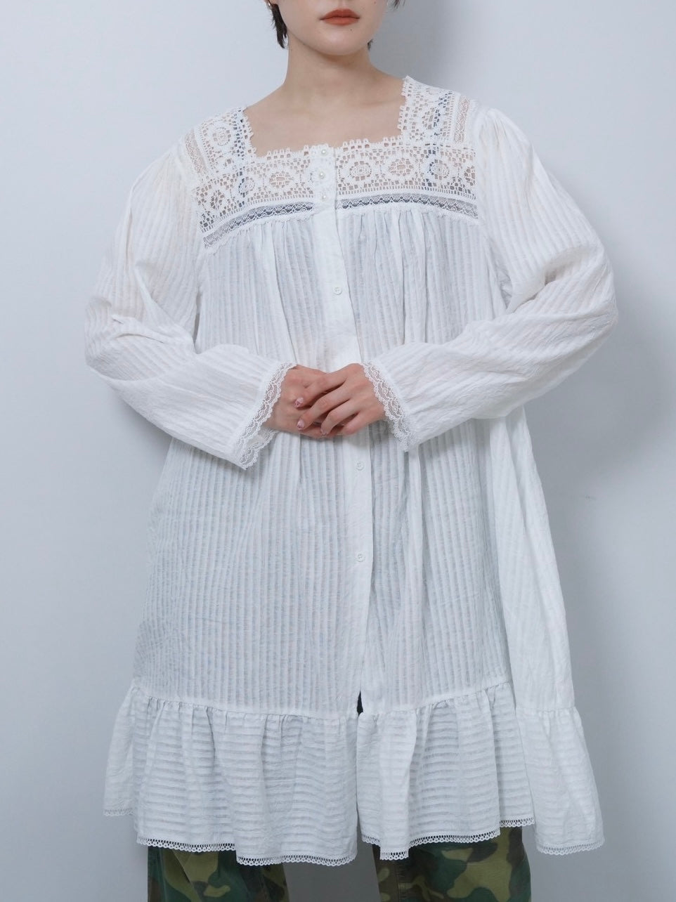square neck sheer one piece
