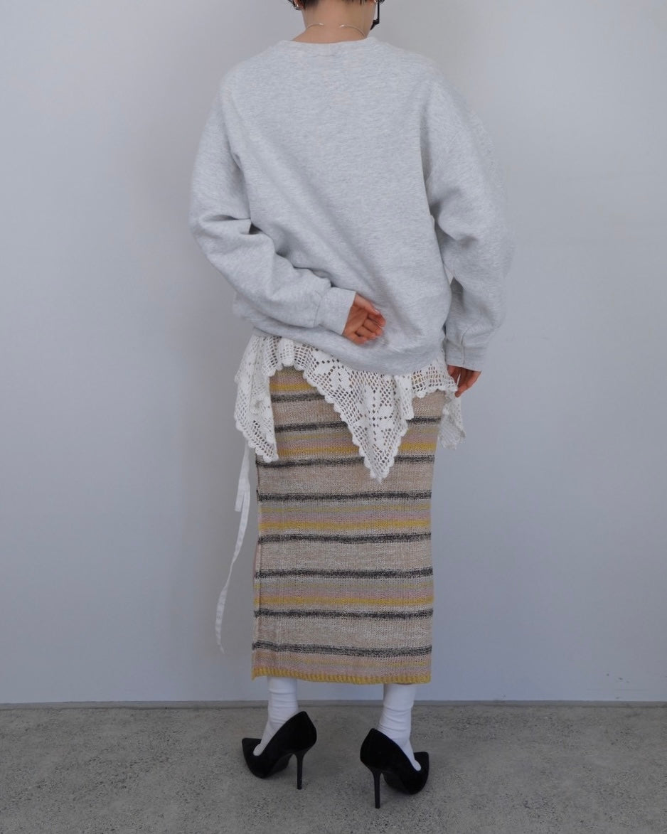 crochet border skirt