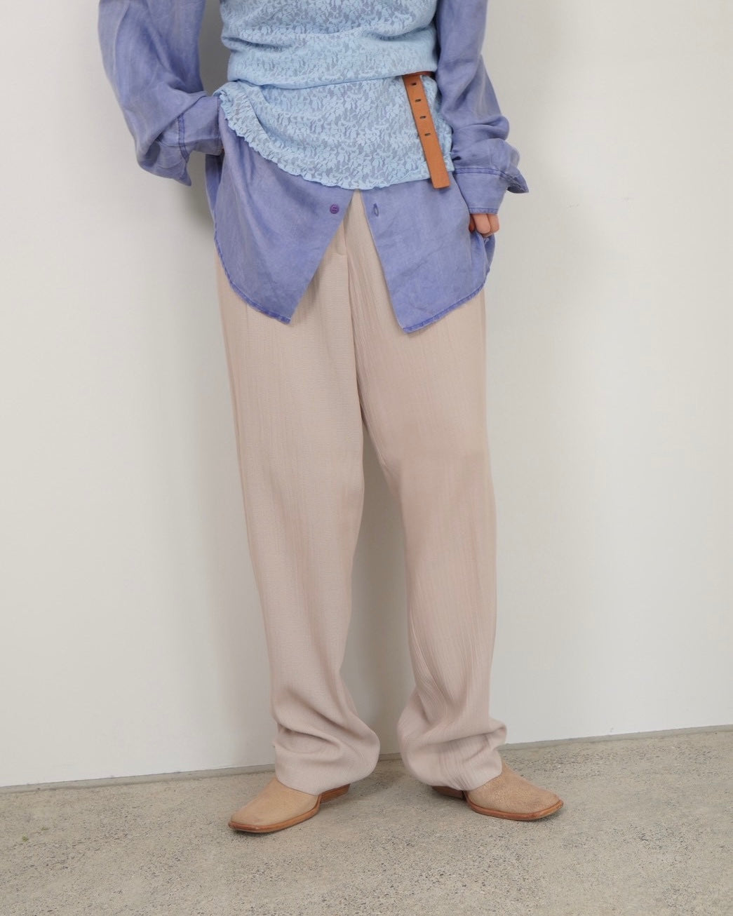rayon light slacks