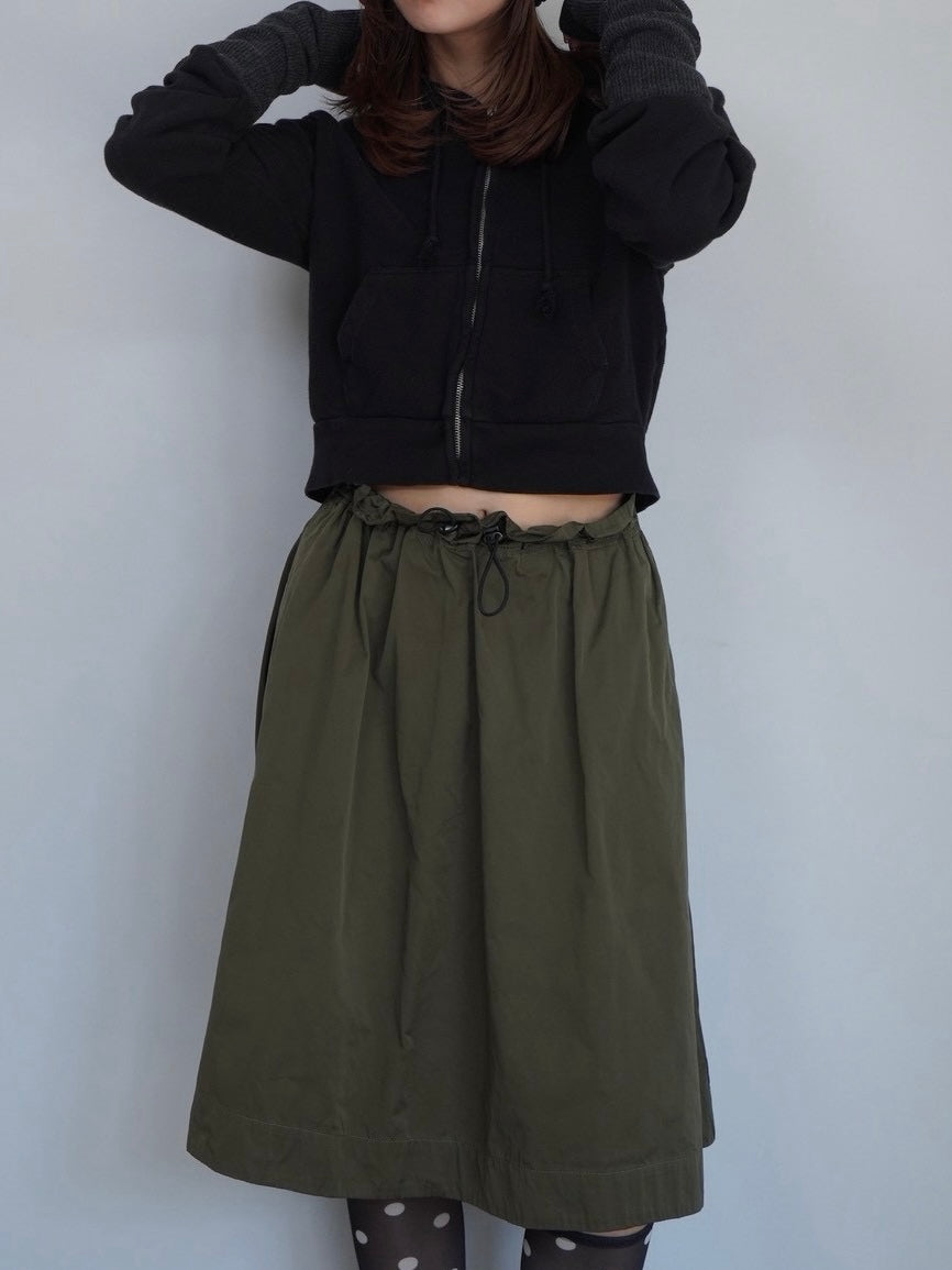 black zip-up hoodie