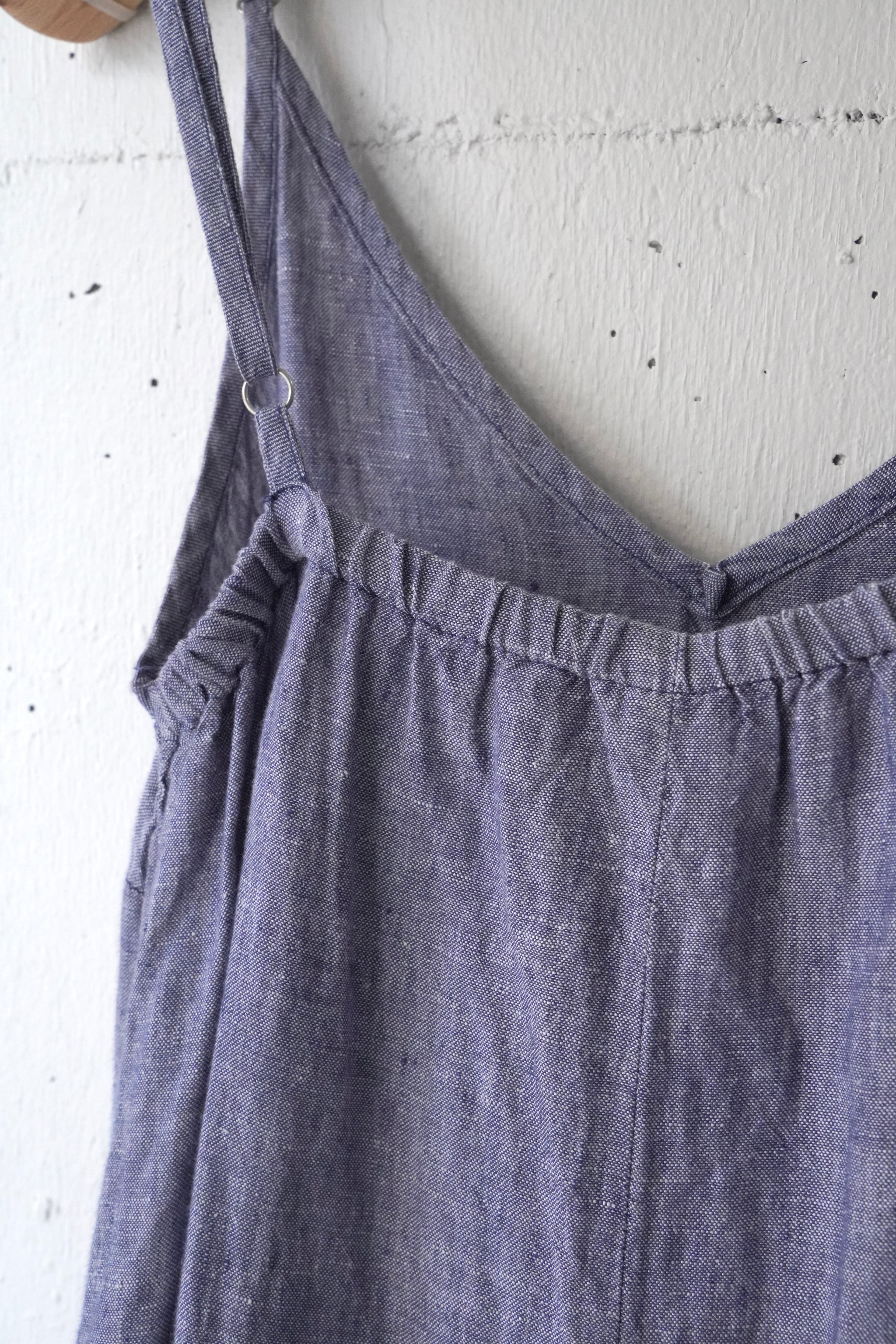 linen cami long one piece