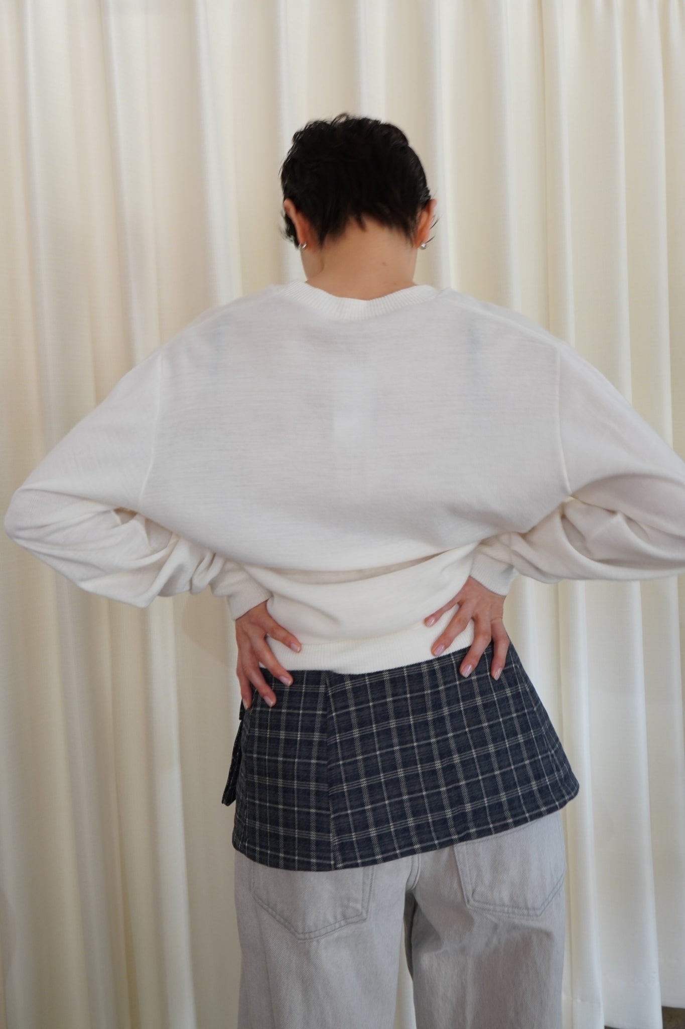 HOU wrap skirt