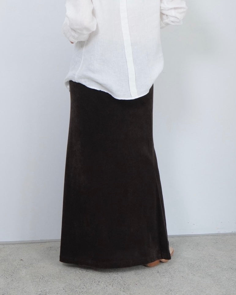 HOU basic maxi skirt