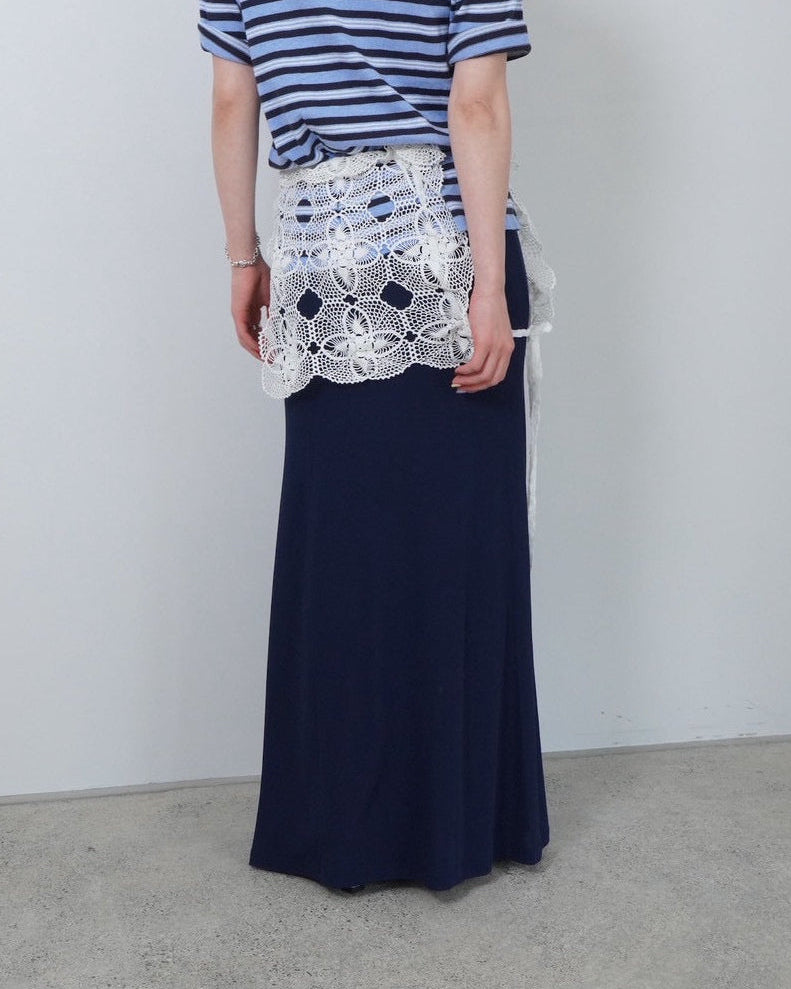 HOU basic maxi skirt