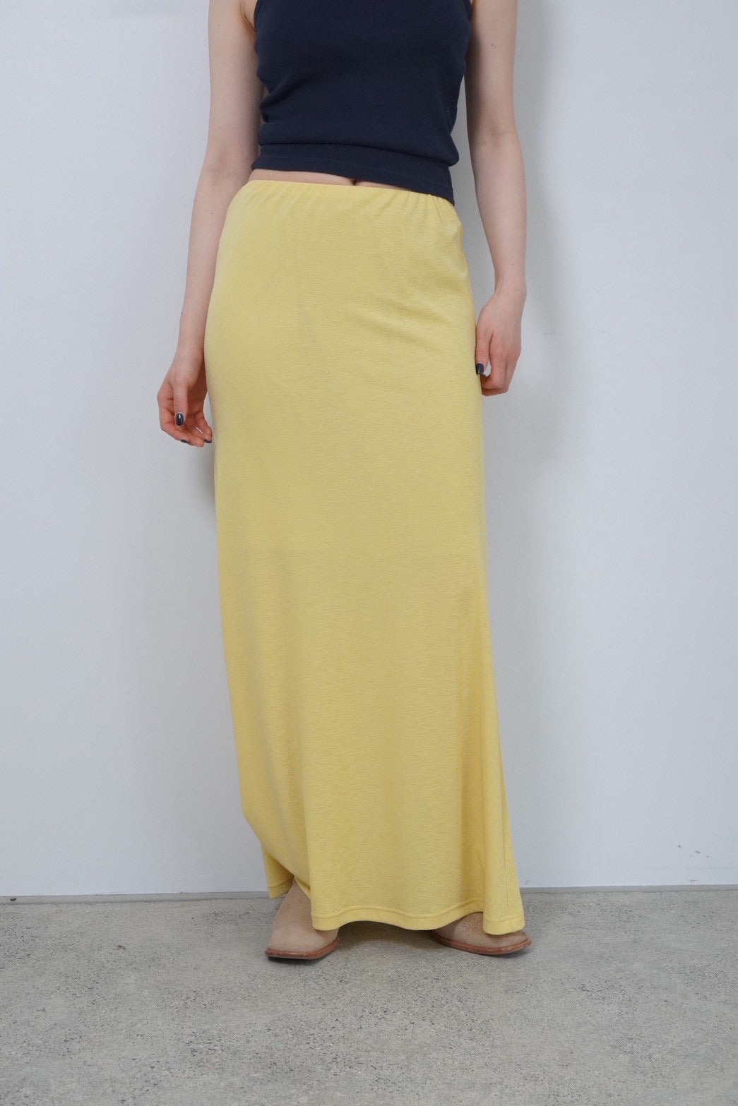 HOU basic maxi skirt