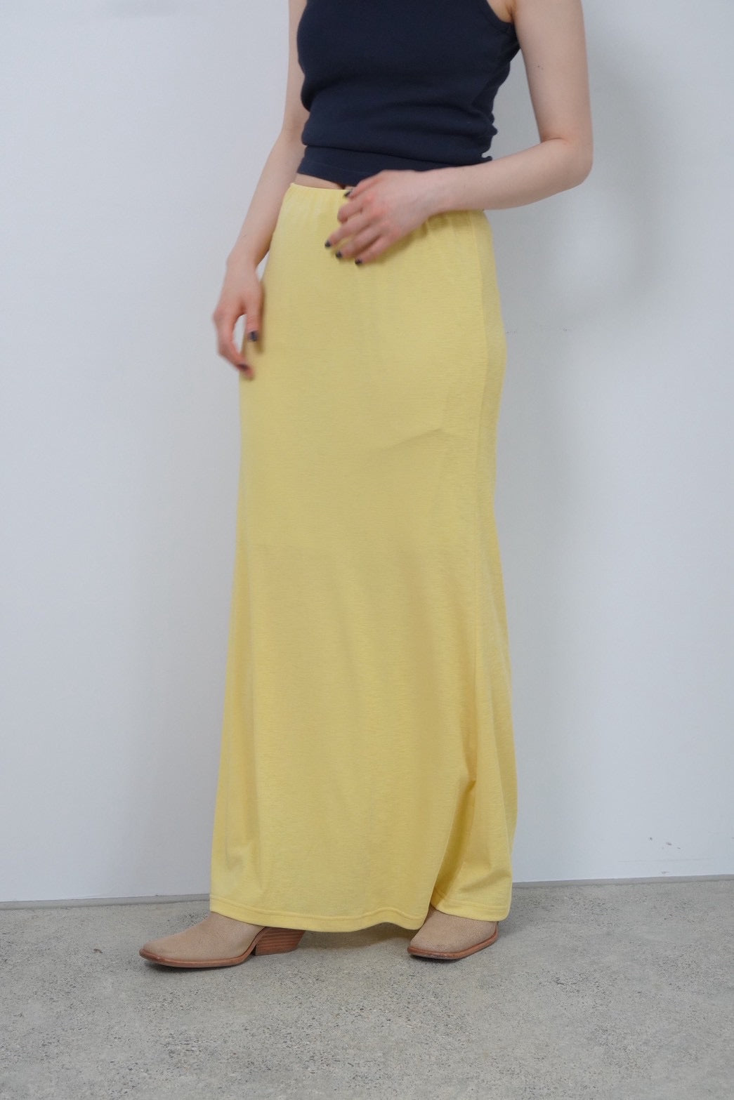 HOU basic maxi skirt