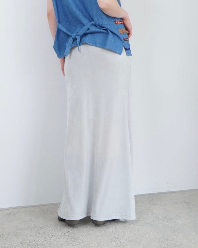 HOU basic maxi skirt