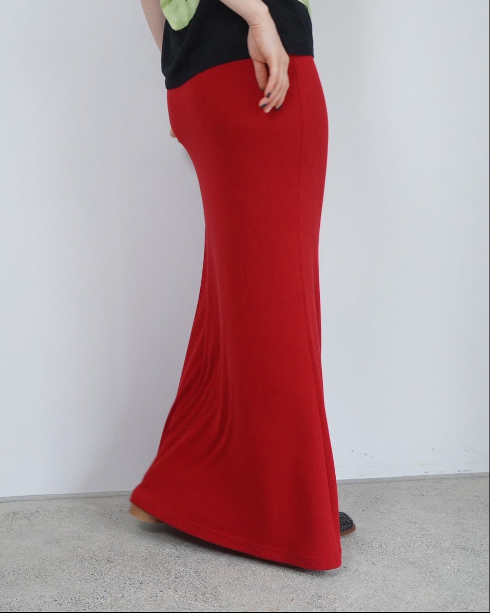HOU basic maxi skirt