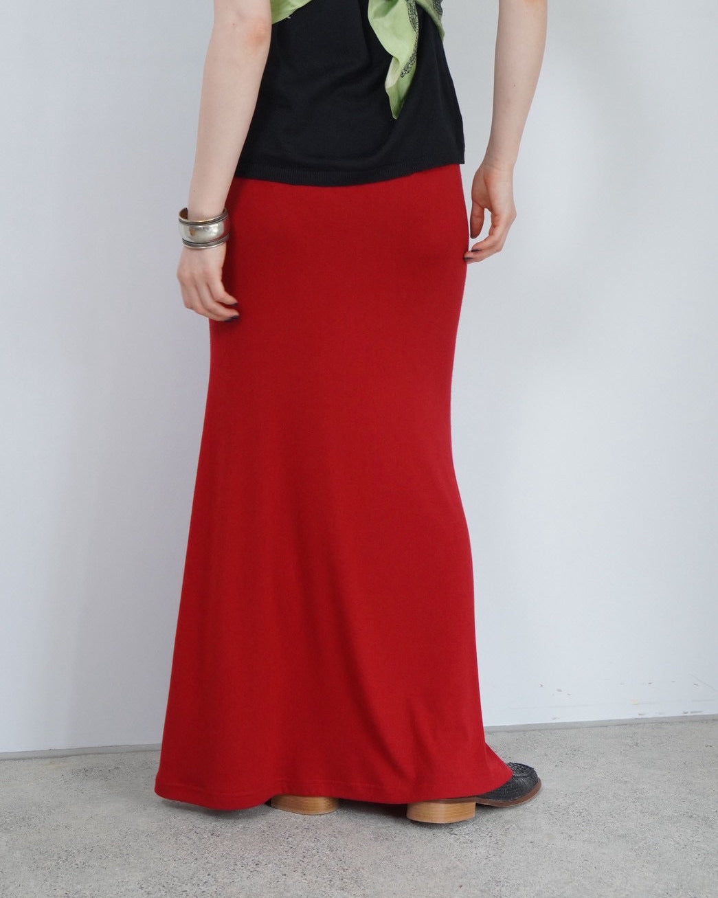 HOU basic maxi skirt