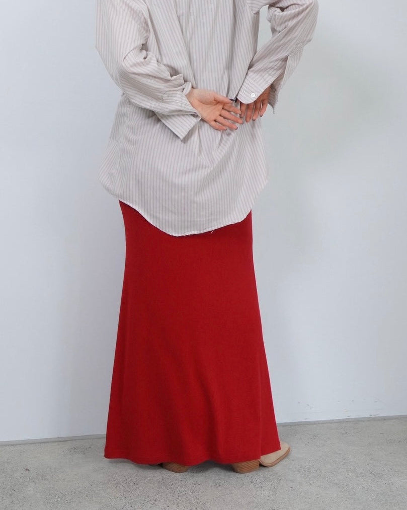 HOU basic maxi skirt
