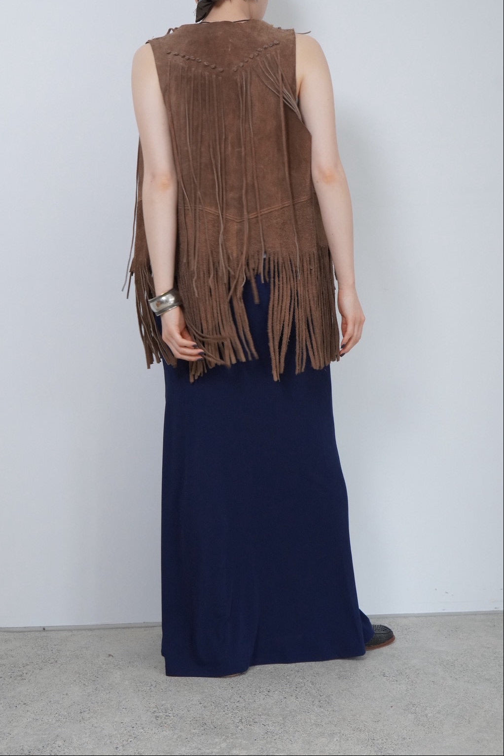 HOU basic maxi skirt