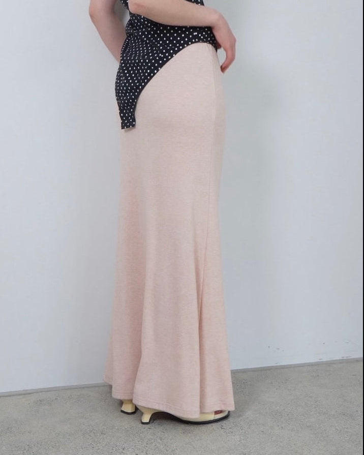 HOU basic maxi skirt
